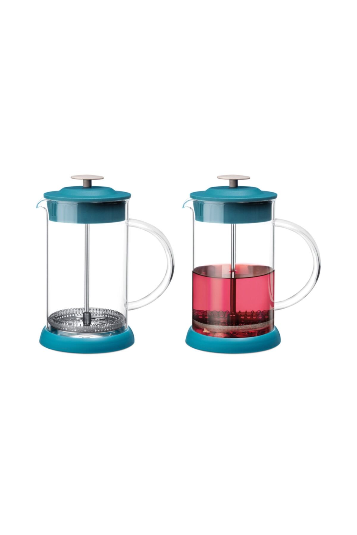 Madame Coco Paule French Press - Turkuaz - 600ml