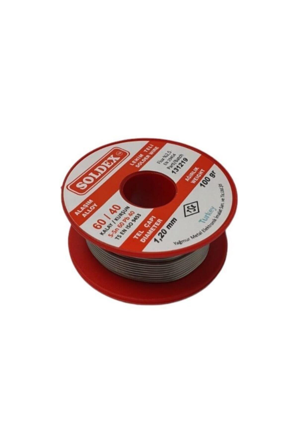 Soldex 100gr 1.2mm 60/40 Lehim Teli