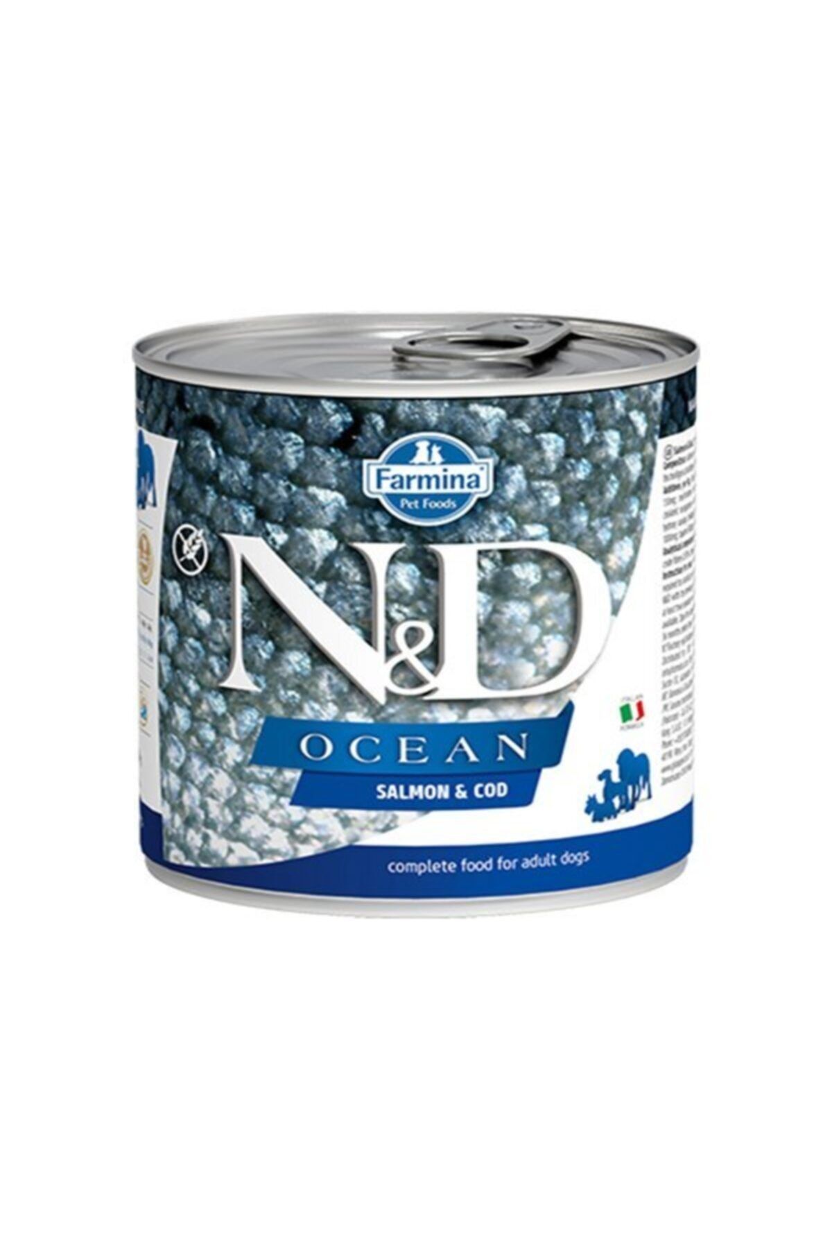 N&D Ocean Somonlu Ve Morina Balıklı Köpek Konservesi 285 Gr