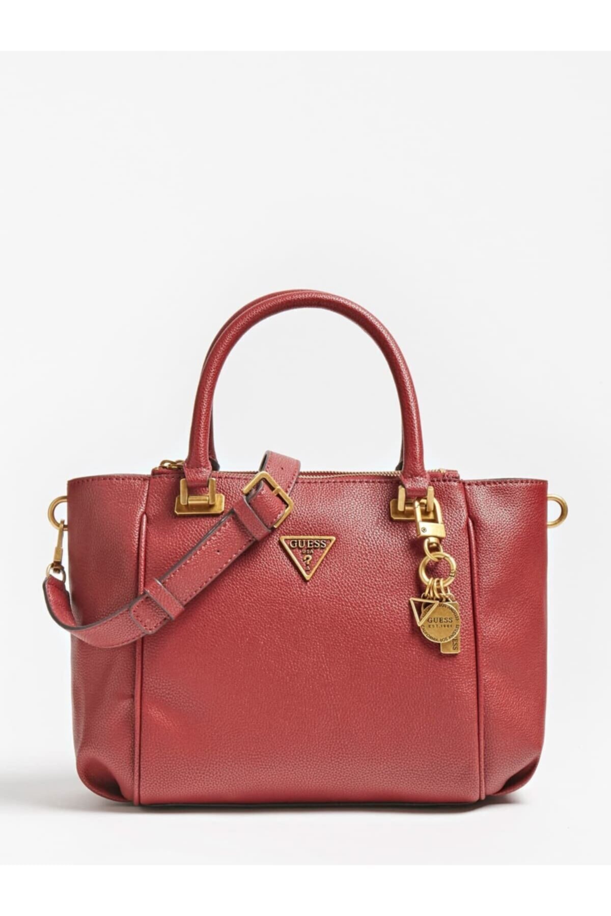 Guess Destıny Bordo Rengi Kadın El Çantası