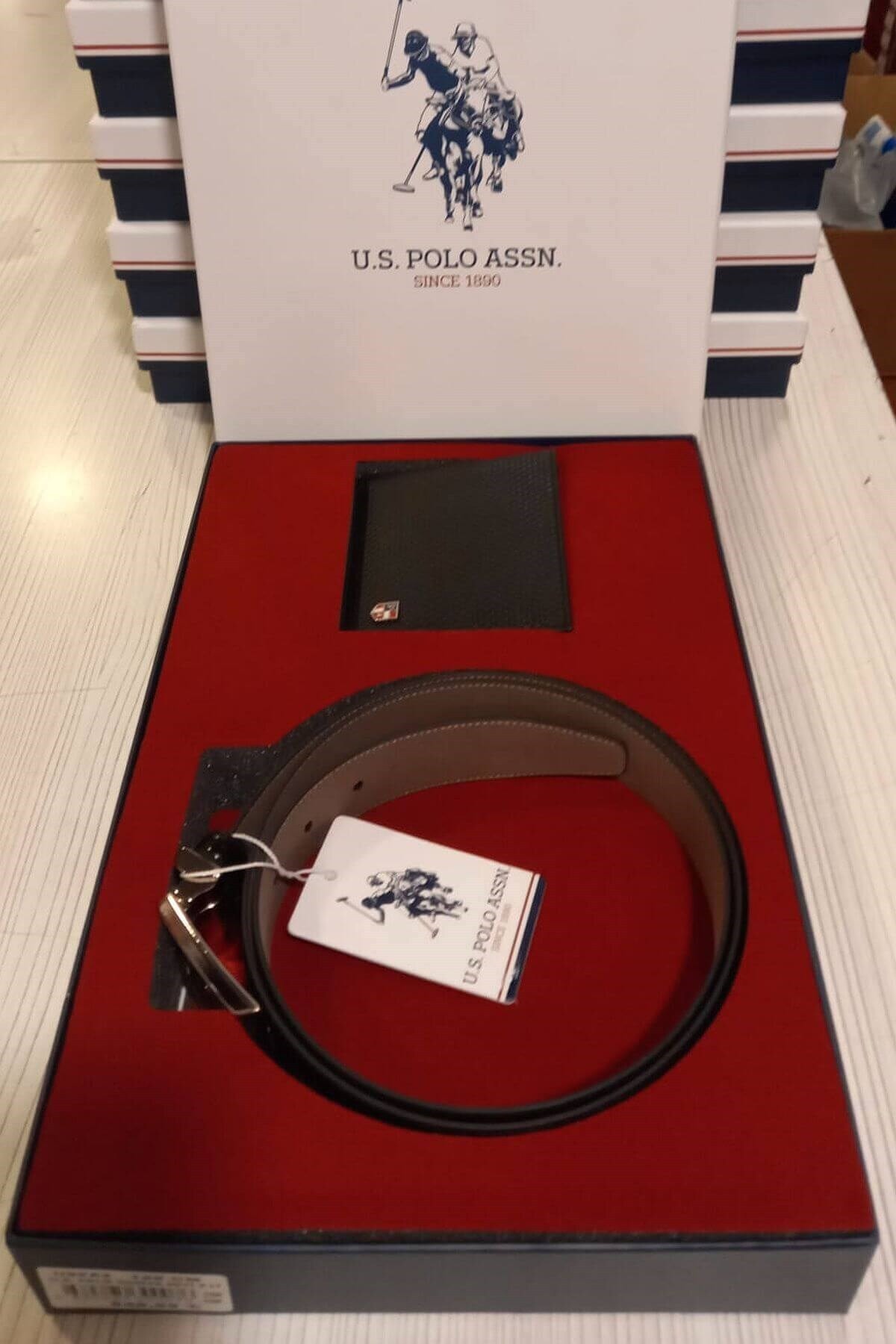 U.S. Polo Assn. U.s. Polo Assn 02 Cüzdan Kemer Set