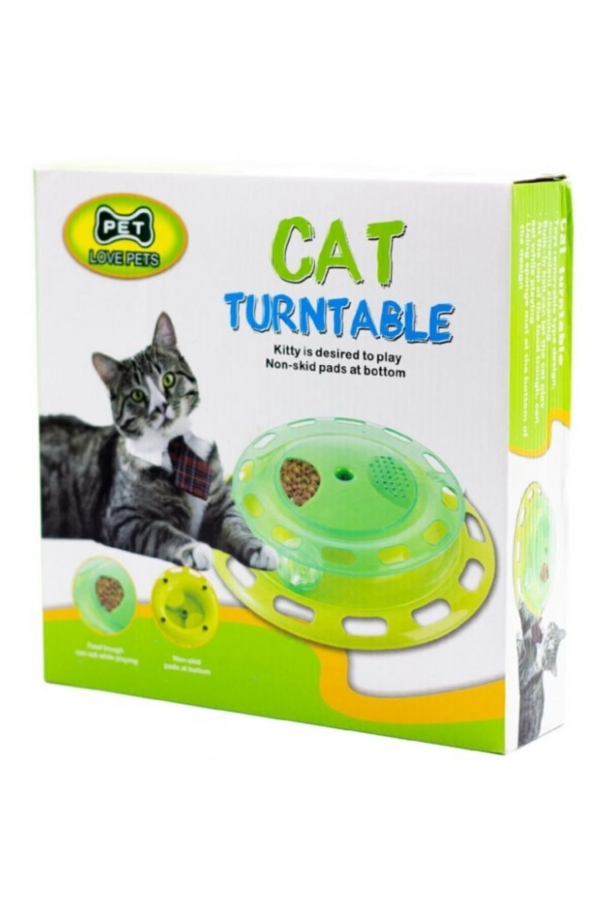 Catlife 202384-cat Turntable Kedi Oyun Kulesi Ve Mama Istasyonu 24cm