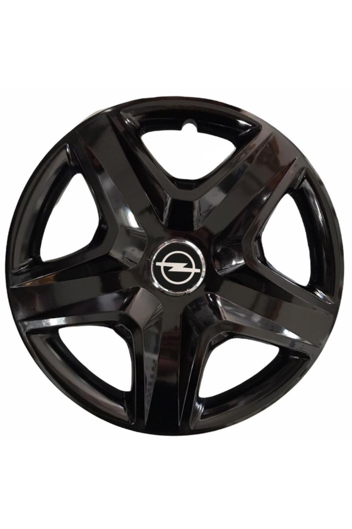 HMNL Opel Astra 16'' Inç Piano Black 4lü Set Jant Kapağı Çelik Jant Görünümlü