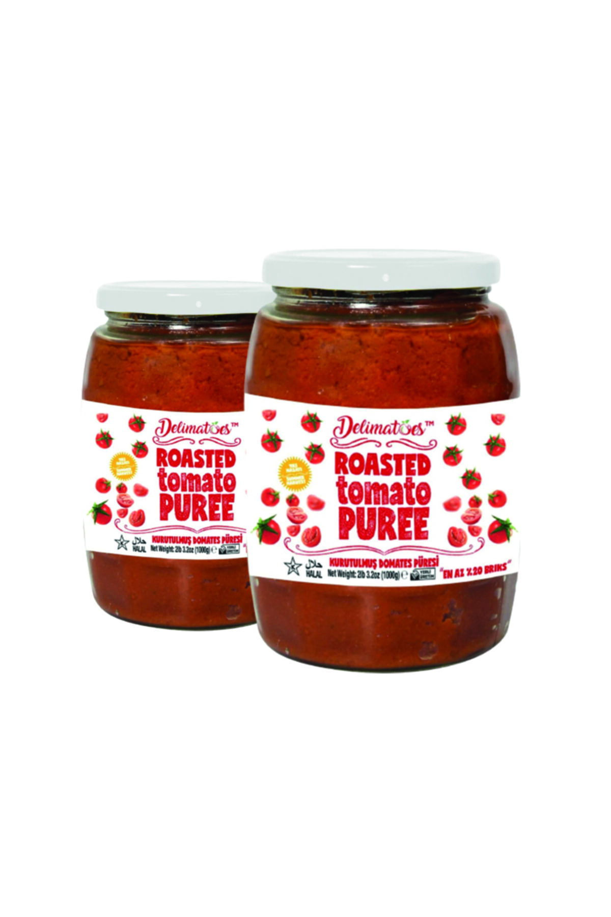 Gurme212 Delimatoes Kurutulmuş Domates Püresi 2 Adet X 1000 gr