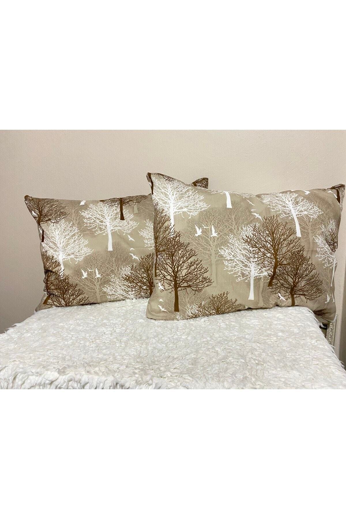 Evren Ev Tekstil Evren Fermuarlı Yastık Kılıfı 2 Adet 50x70cm