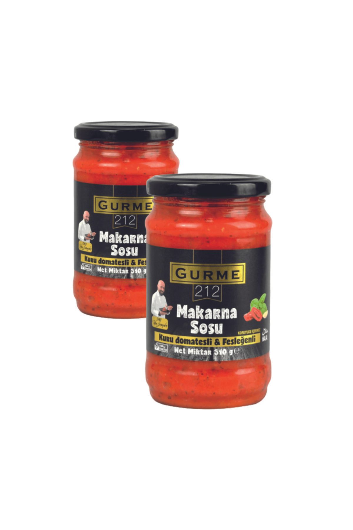 Gurme212 Italyan Tipi Makarna Sosu (2 Adet X 320cc)