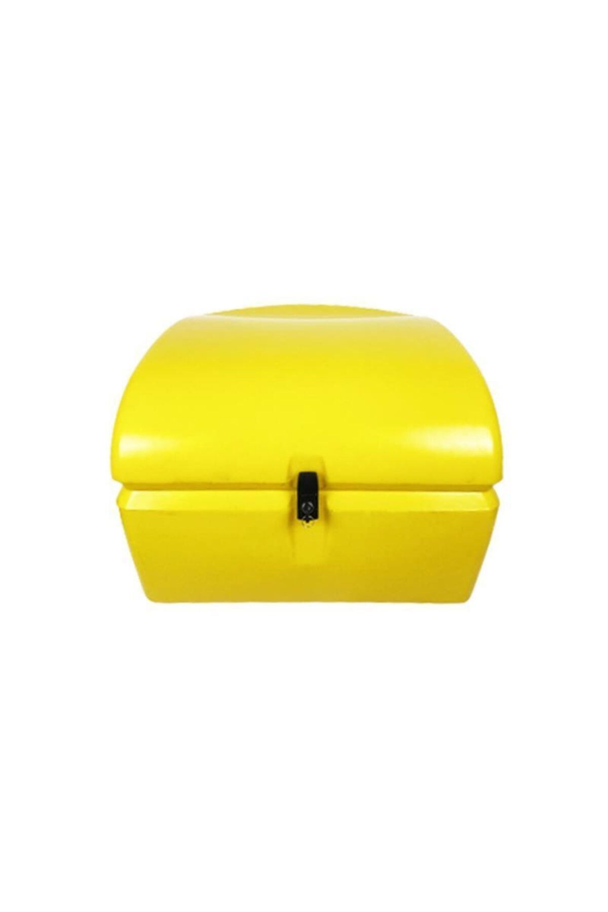 Autoform Motosiklet Servis Çantası Maxi Box Sarı 180 Lt. Kilitli,kaldıraç Pe