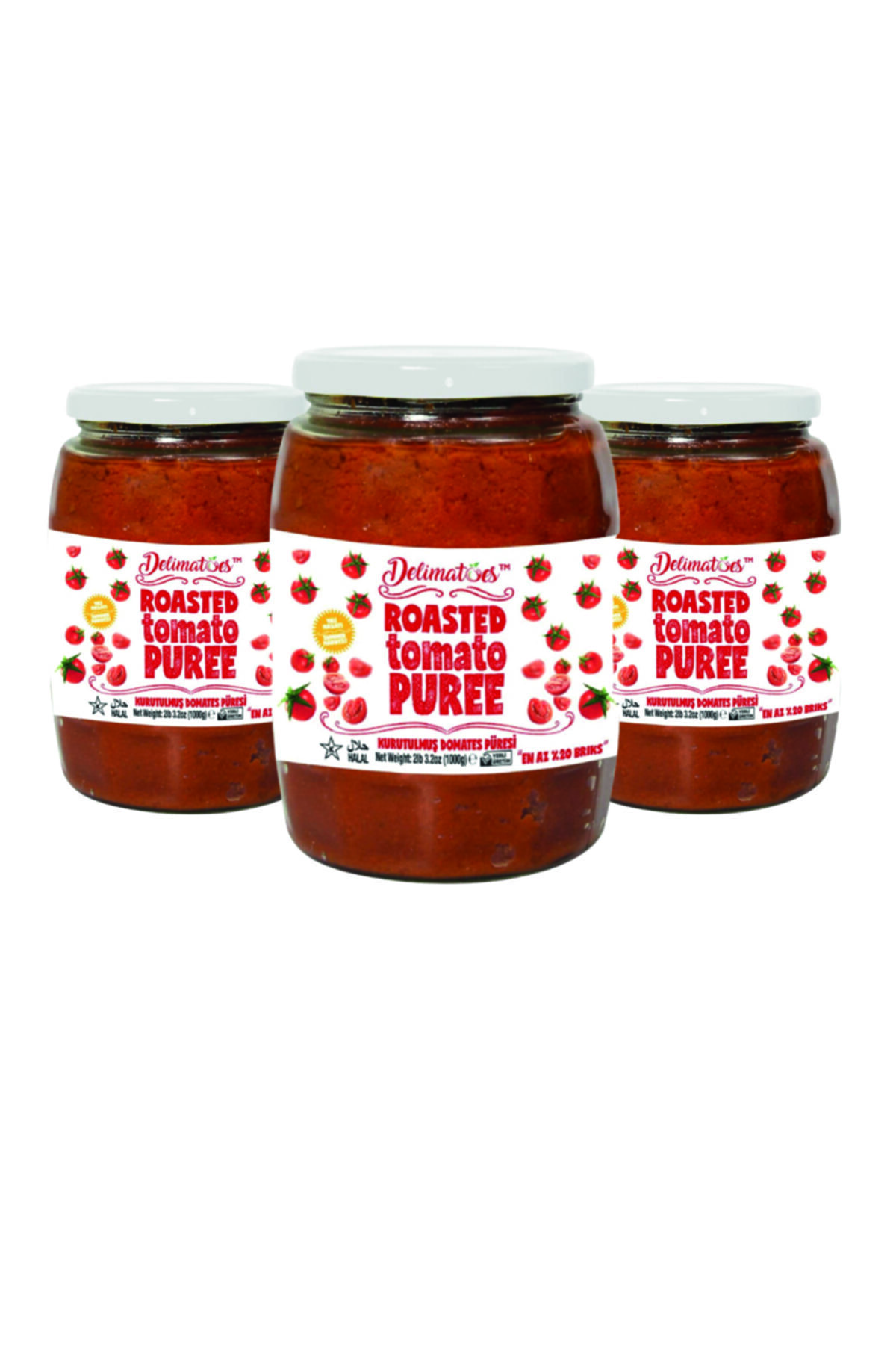 Gurme212 Kurutulmuş Domates Püresi (3 Adet X 1000gr)
