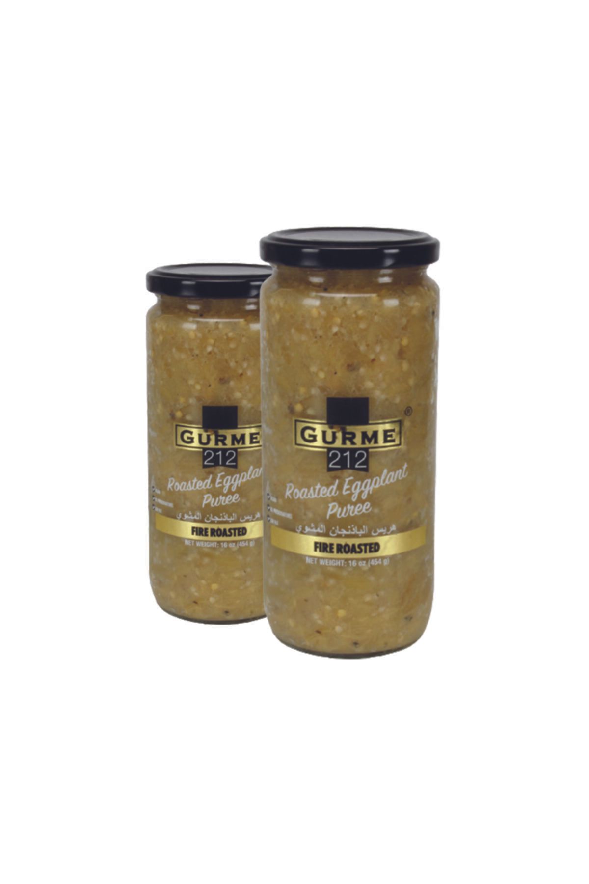 Gurme212 Köz Patlıcan Salatası, Pratik Yemek, Meze (2 Adet X 500cc)