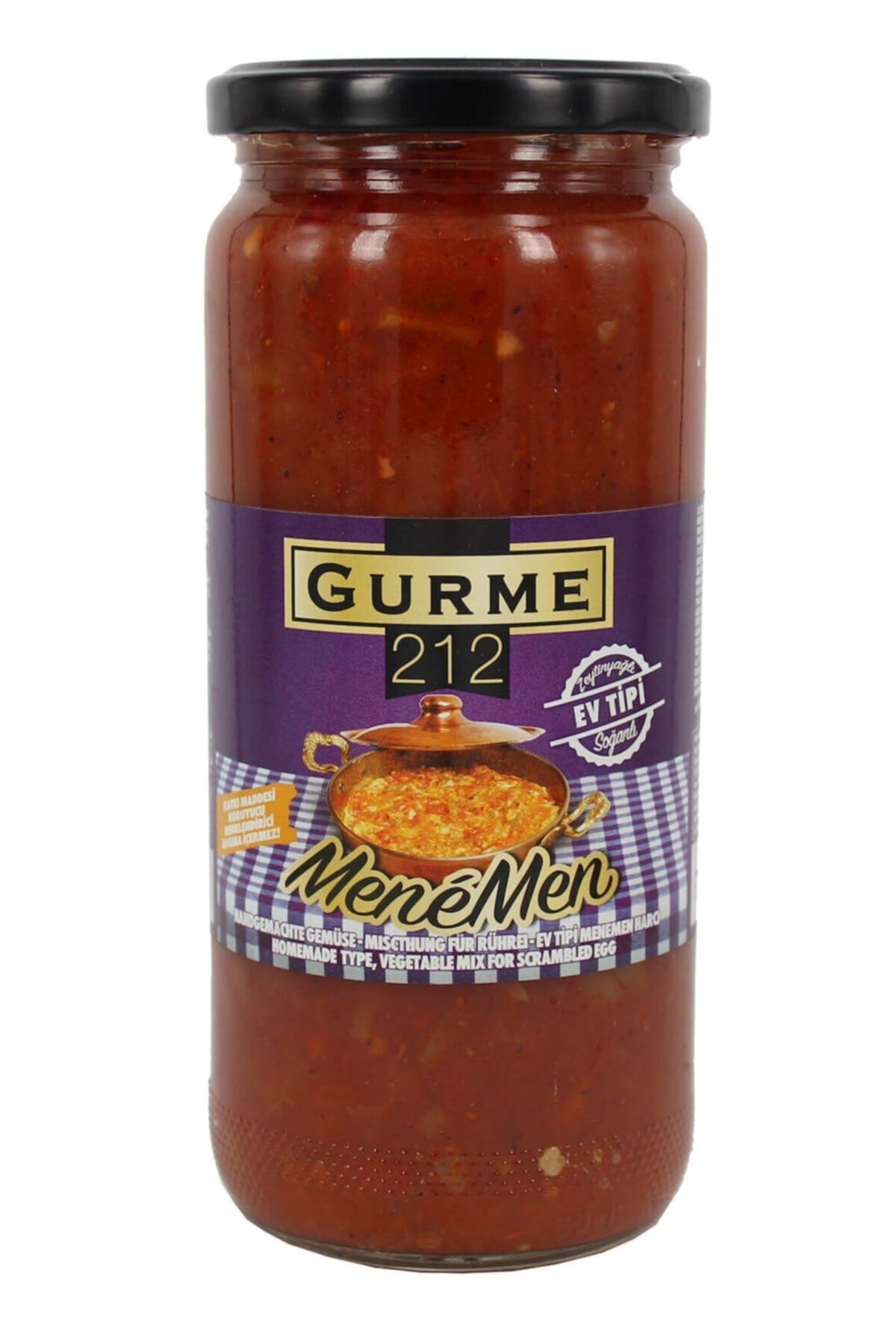 Gurme212 Soğansız Menemen (1 Adet X 500cc)