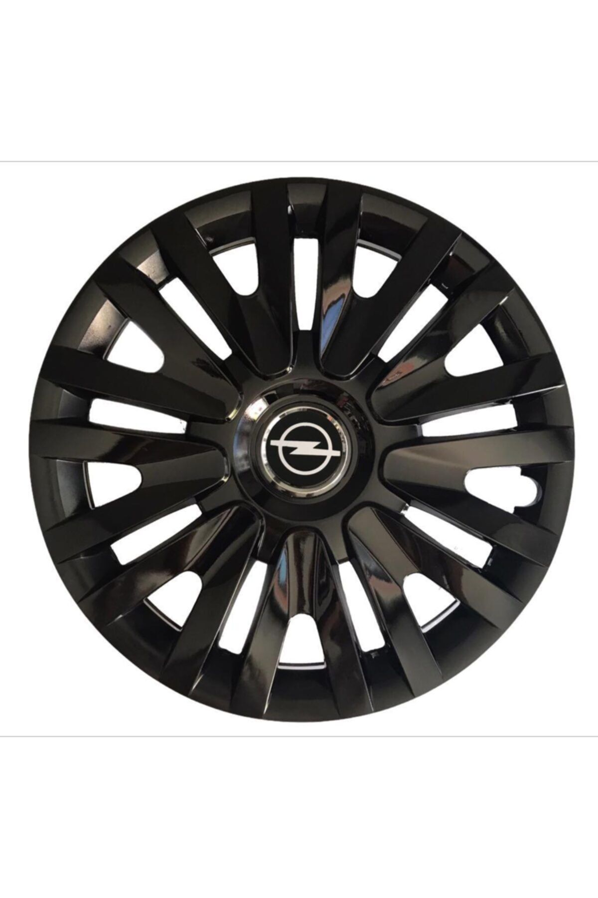 HMNL Opel Combo 14'' Inç Piano Black 4lü Set Jant Kapağı Çelik Jant Görünümlü