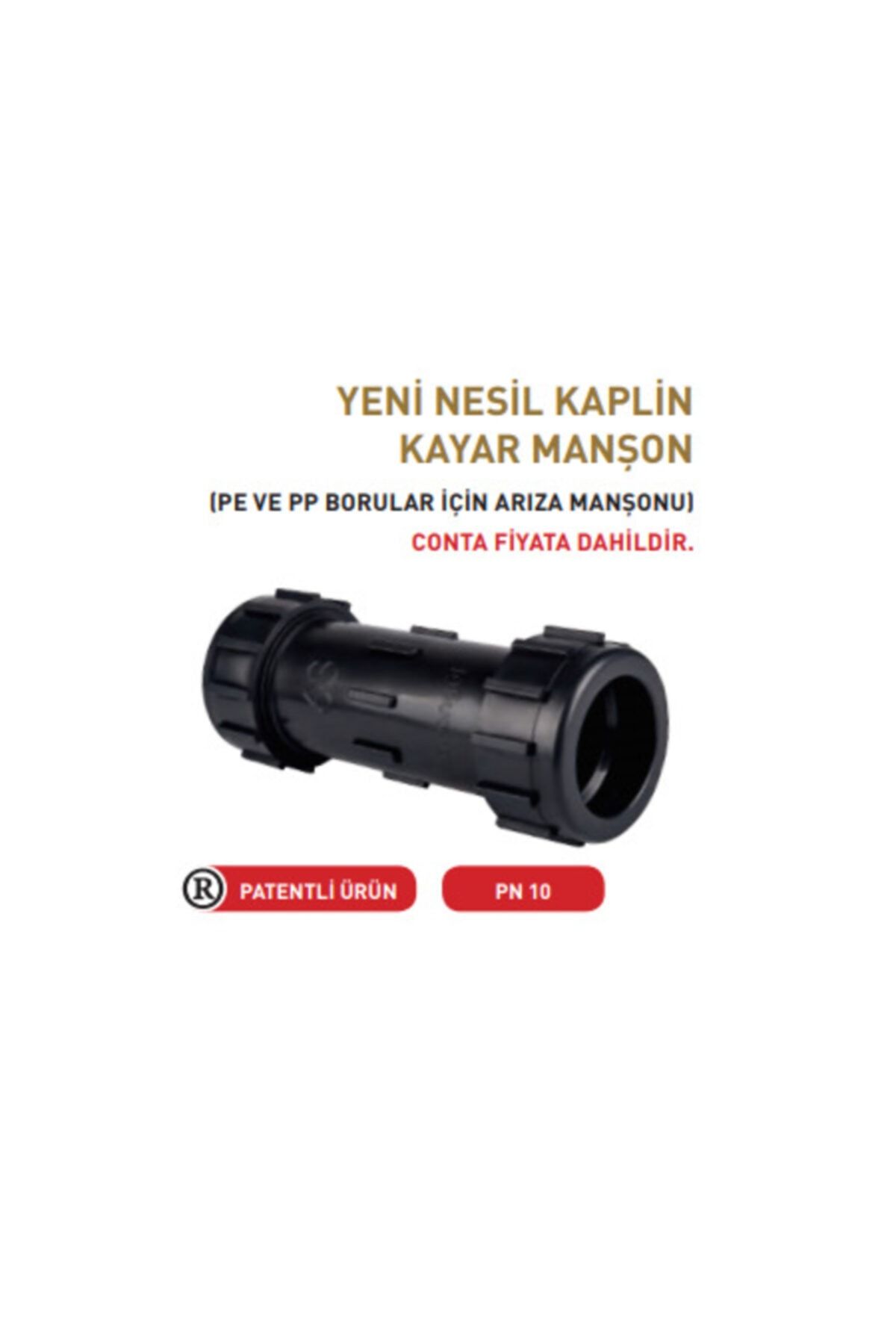 ARANGÜL Pvc Kablin Arıza Kayar Manşon 63x63