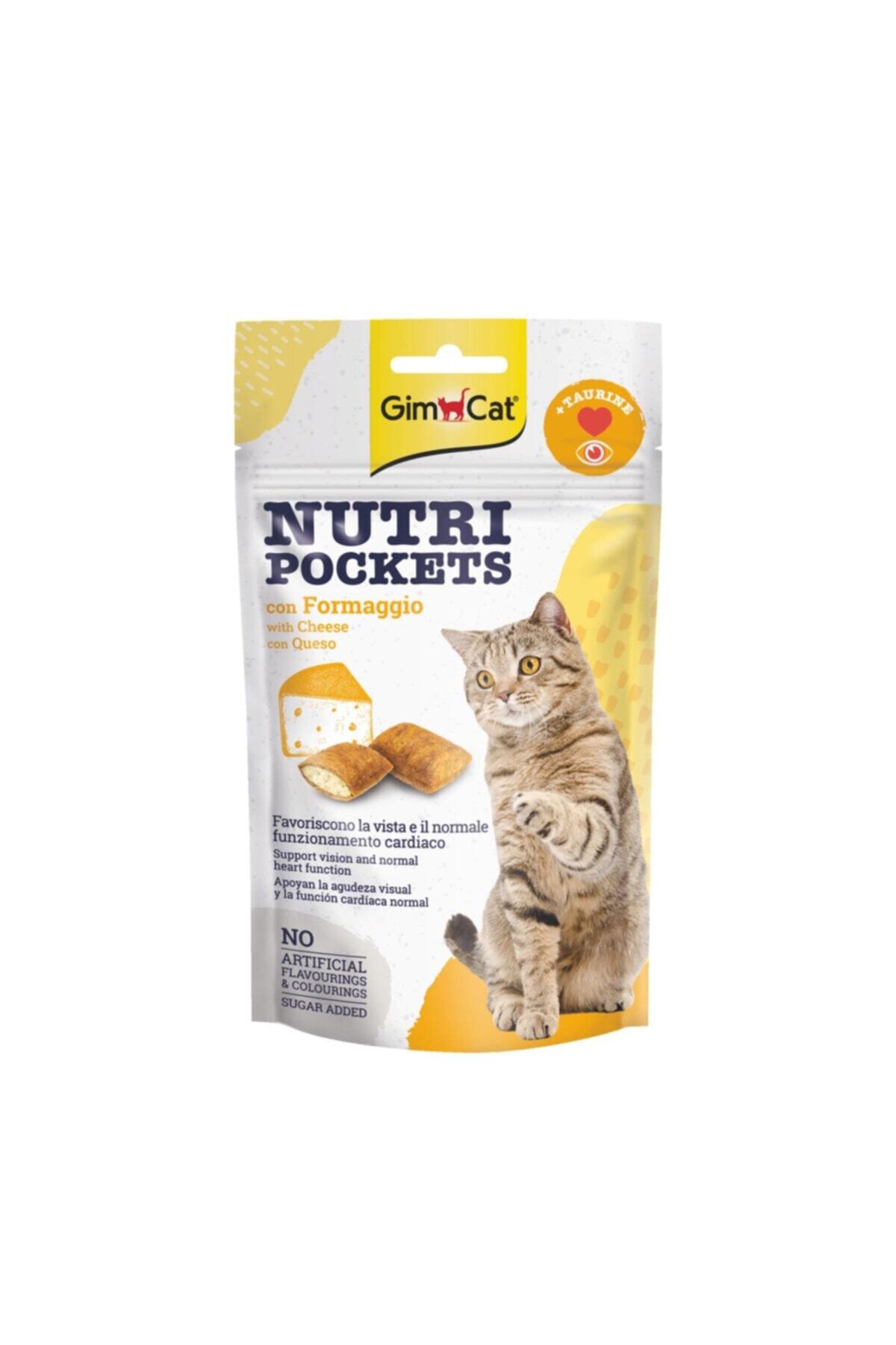 Gimcat Nutripockets Kedi Ödülü Cheese Taurin 60 gr