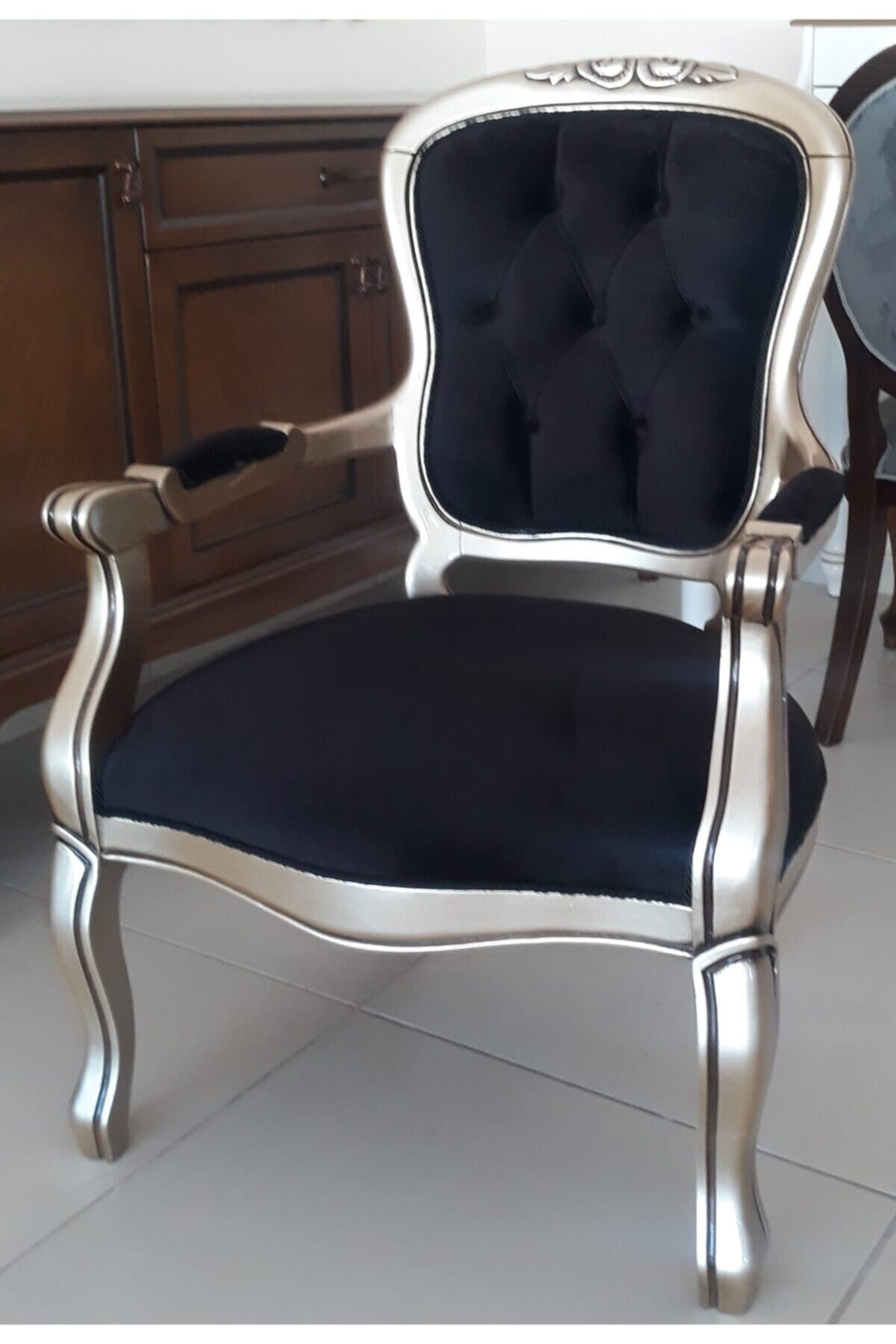arlicollection Tepe Oymalı Klasık Berjer
