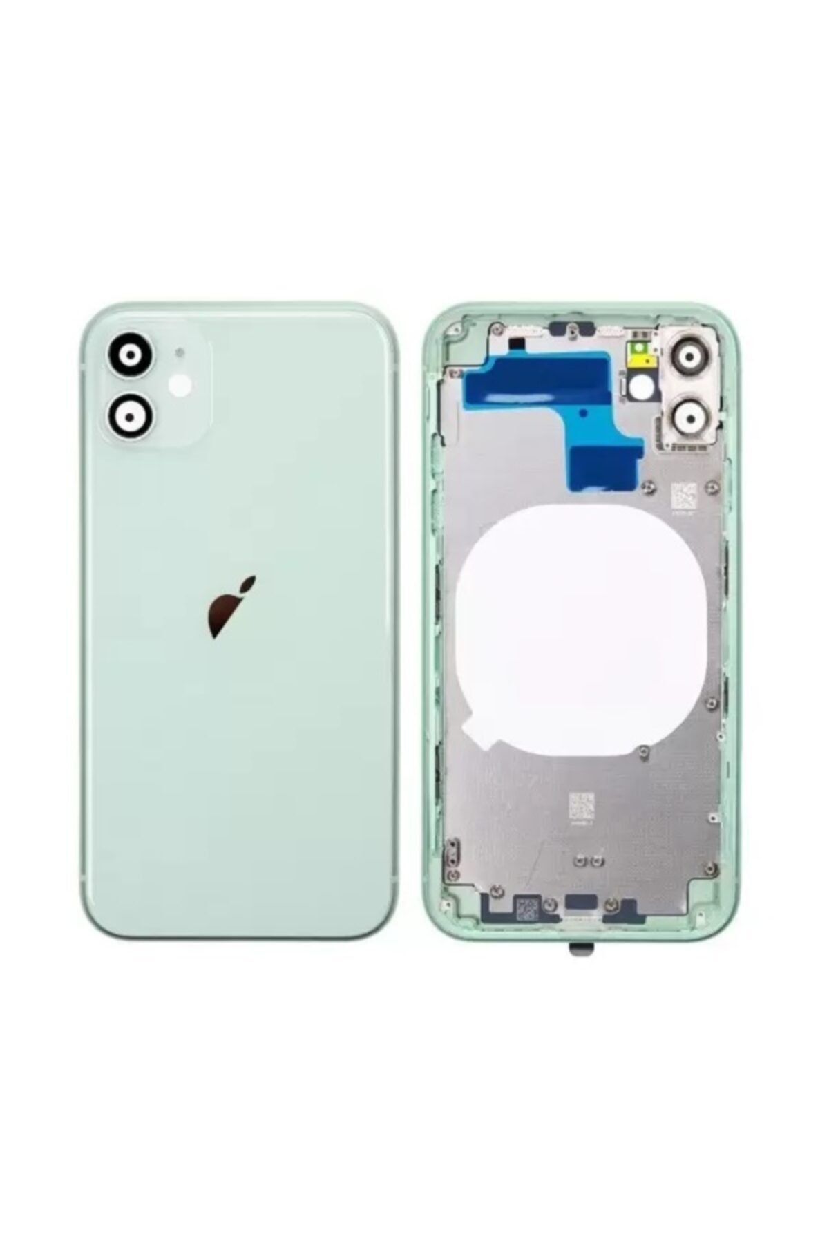 Qudex Iphone 11 Boş Kasa Arka Kapak Servis Orj Yeşil