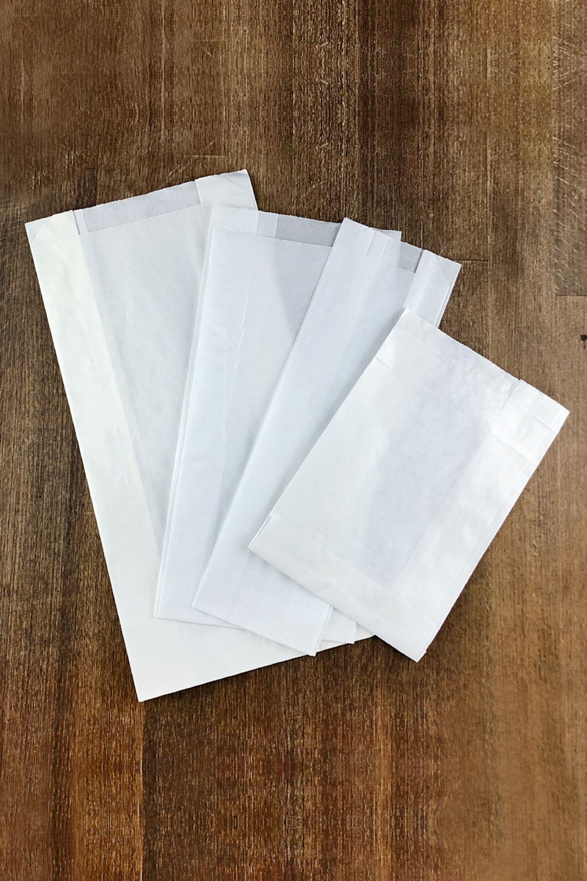 Funbou Beyaz kese kağıdı / 8x27 (100 adet)