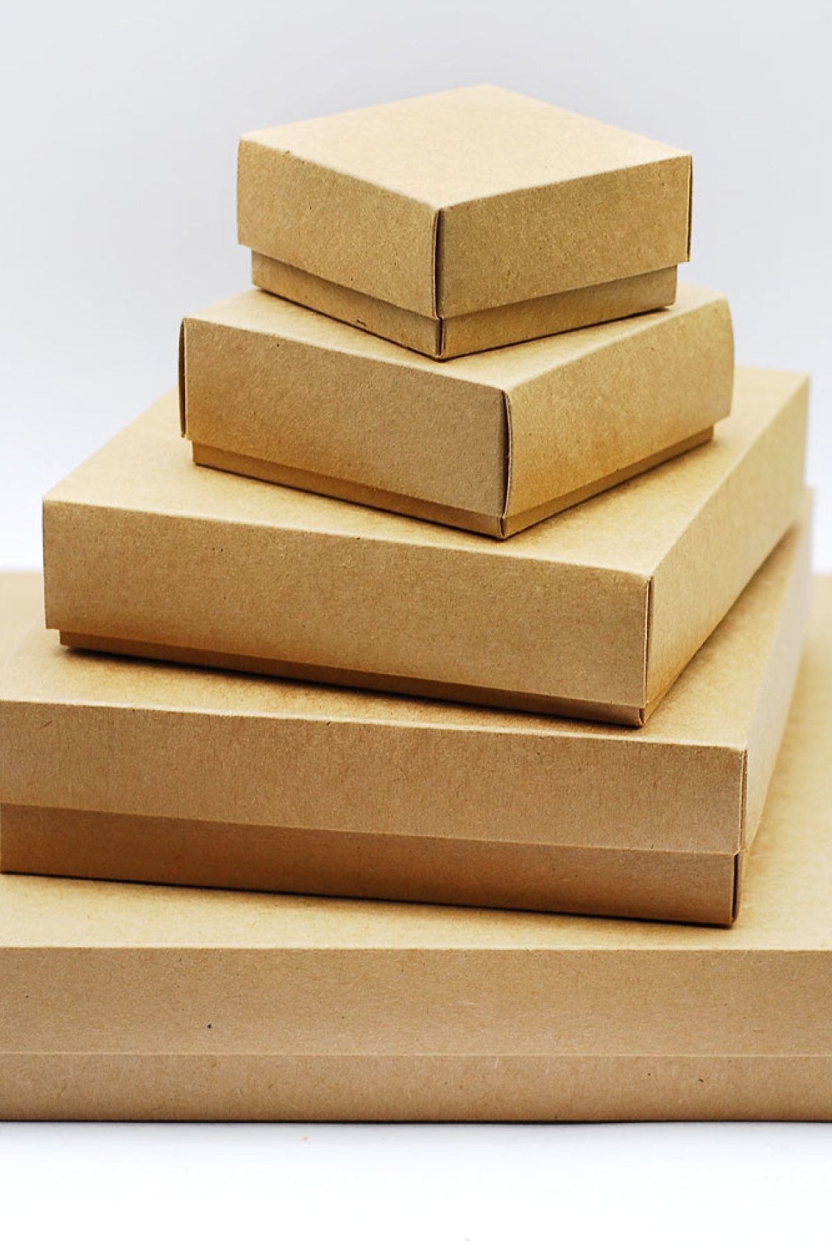 Funbou Kare Kraft Kutu / 12x12x4 (10 ADET)