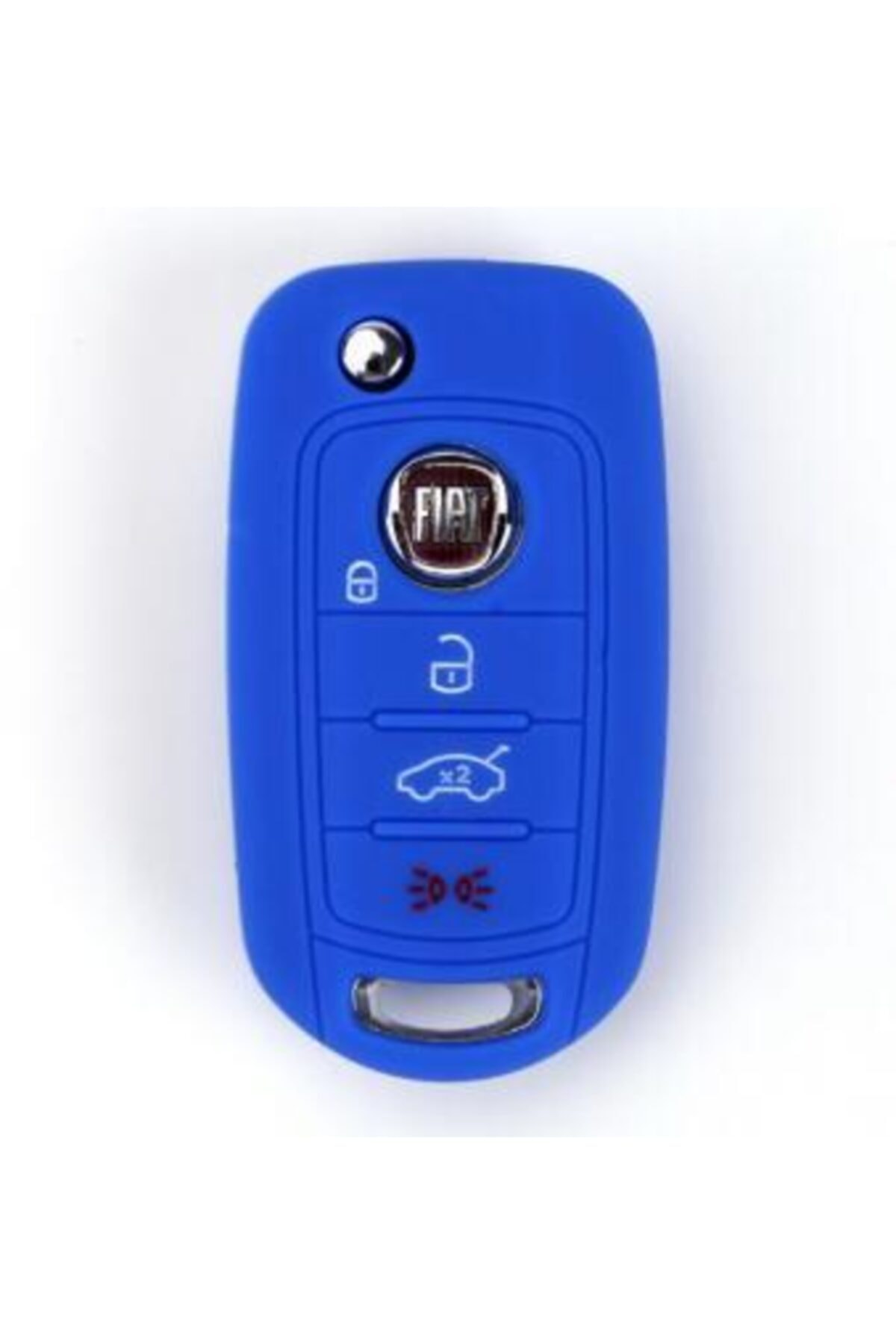 Fiat Egea Silikon Anahtar Koruma Kılıfı Mavi Renk 1 Adet