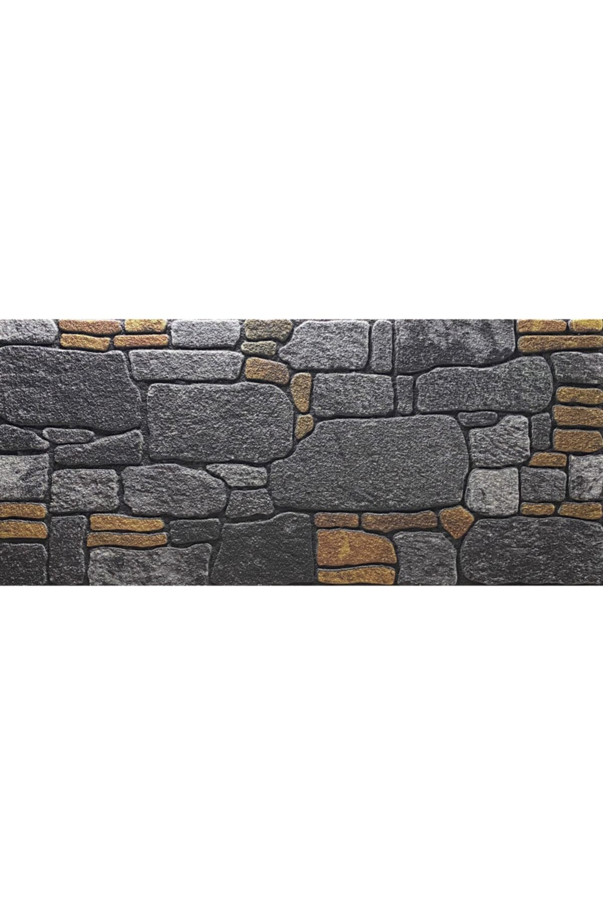 THERMOSİDİNG 3d Boz Taşı Strafor Köpük Duvar Kaplama Paneli 10 Adet (BT008) (50X100X3CM)