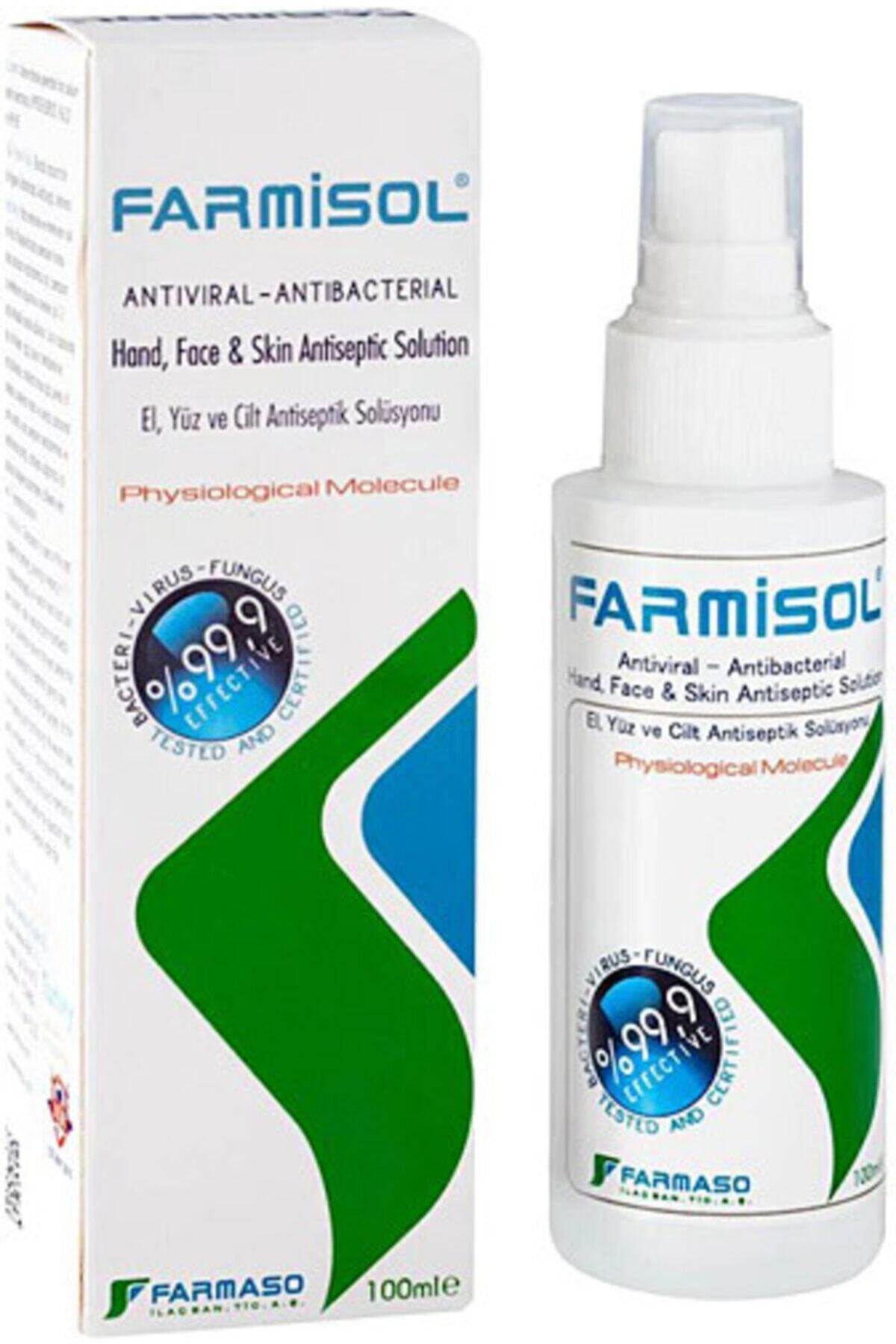 Farmisol Antiseptik Solüsyon Hipokloröz Dezenfektan 100 ml