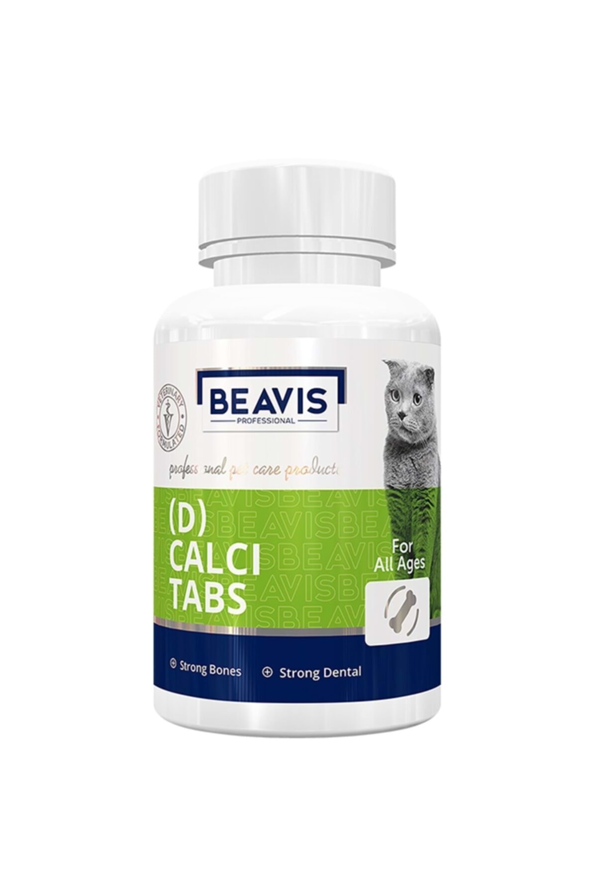 BEAVIS Kedi Kalsiyum Tablet 126gr 84 Tablet Bvs-011
