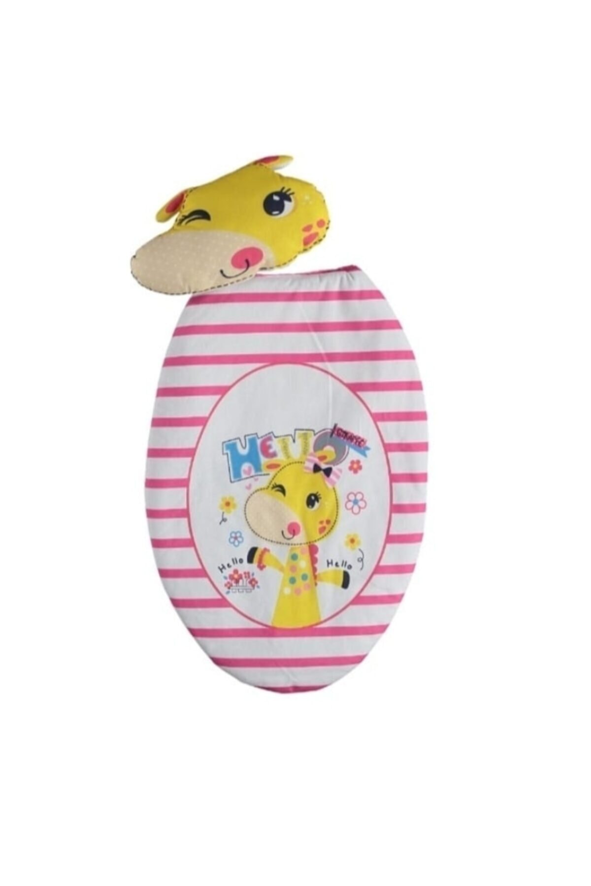 Sleepy Baby Dıgital Zürafa Baskılı Alt Açma Minderi