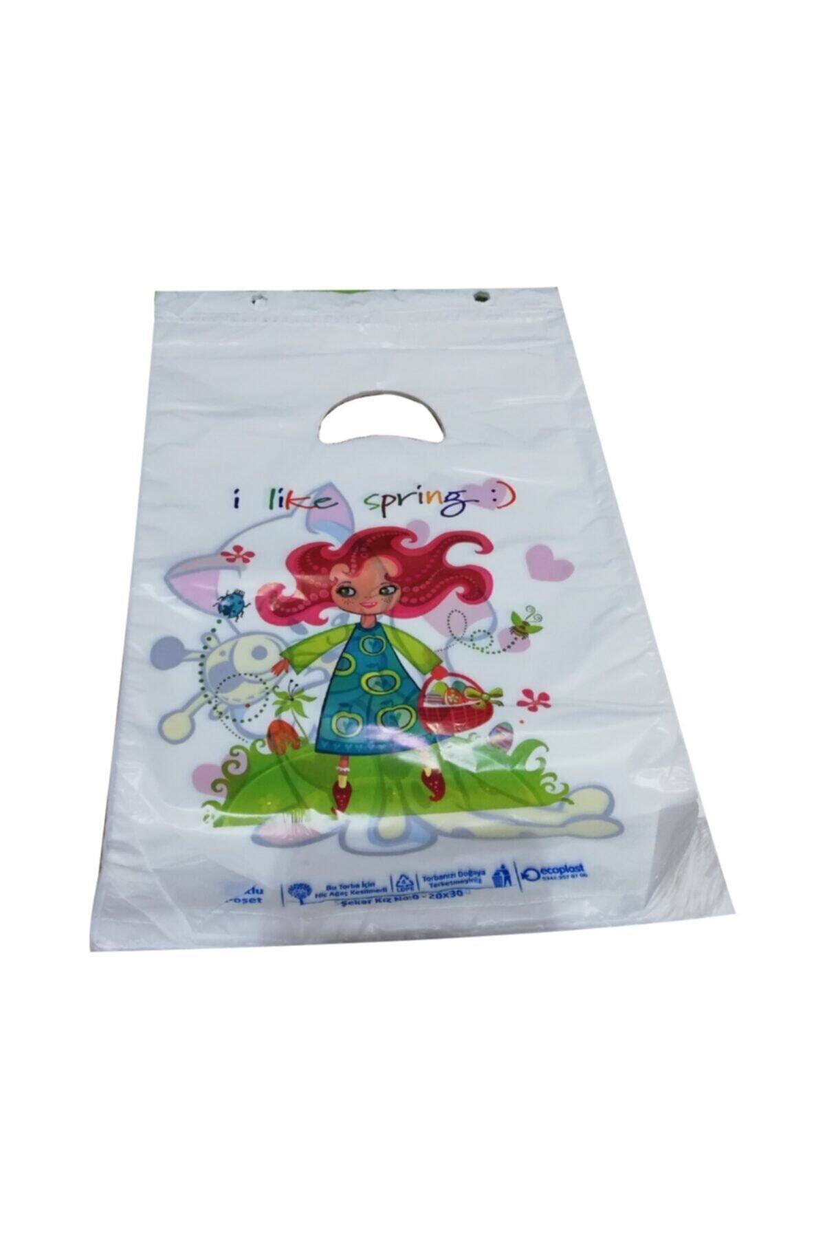 ECOPLAST Karışık Desenli Blok Poşet 20x30 cm 100'lü