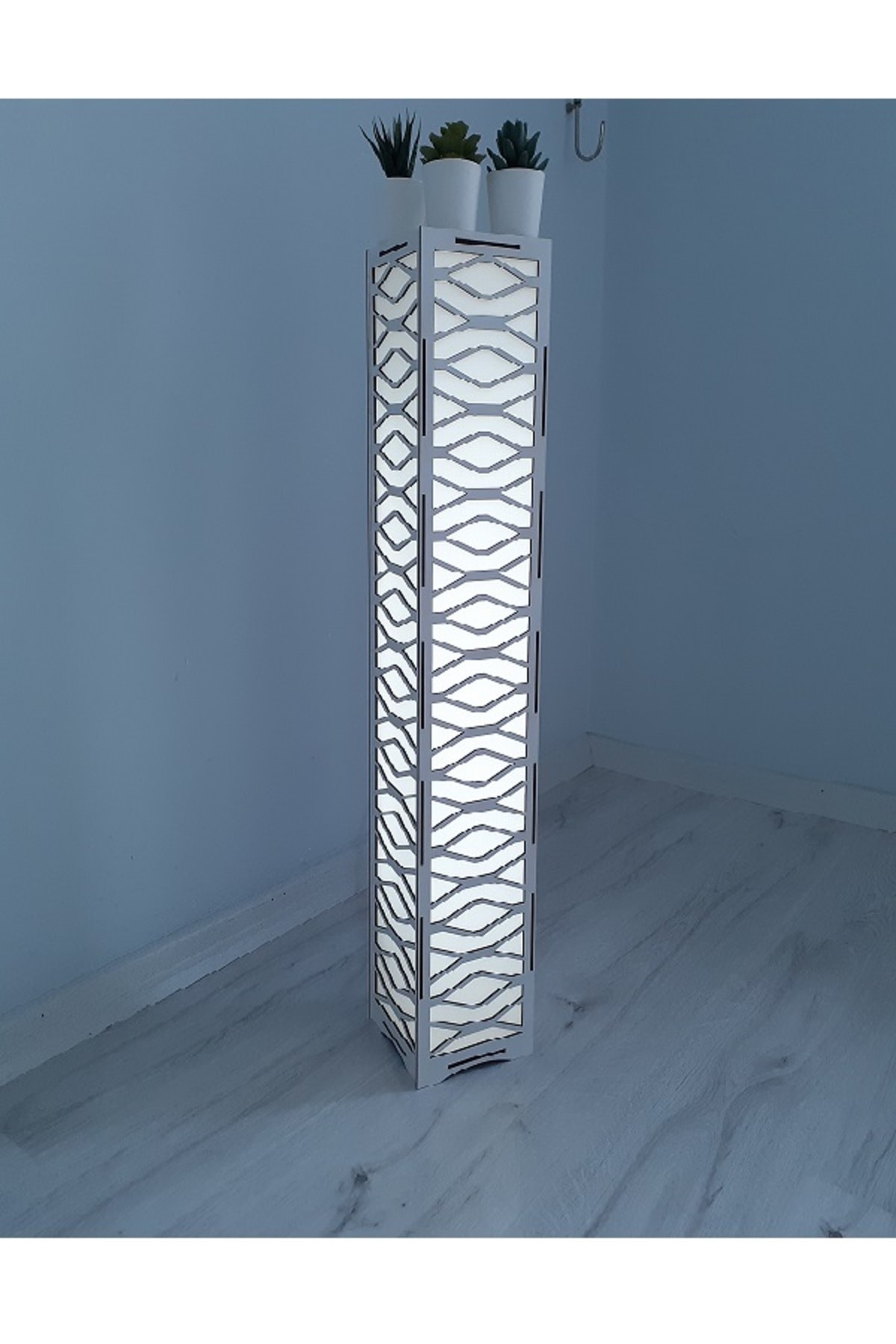 ALACA LED Köşe Led Lambader 6500k (BEYAZ) 72cm