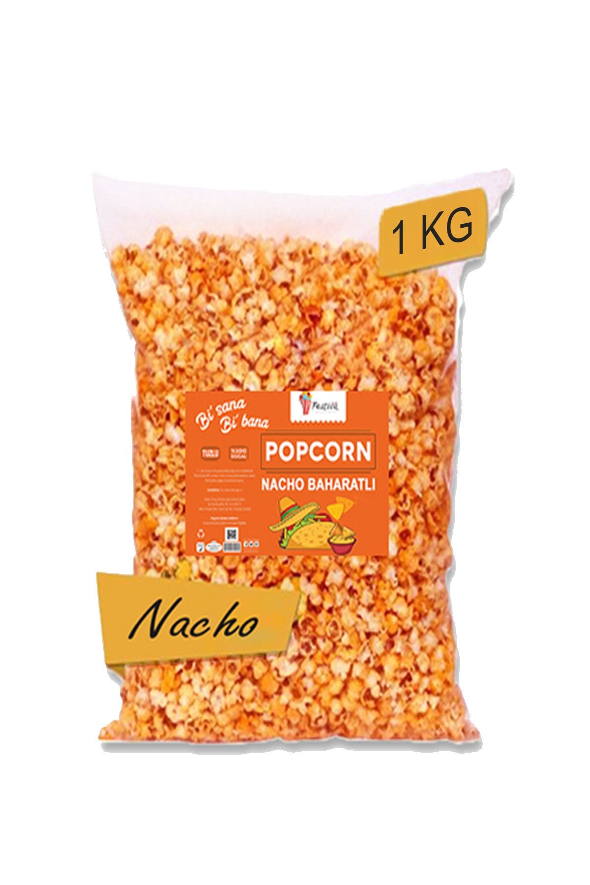 Festiva Gıda 1 Kg Nacho Baharatlı Patlamış Mısır