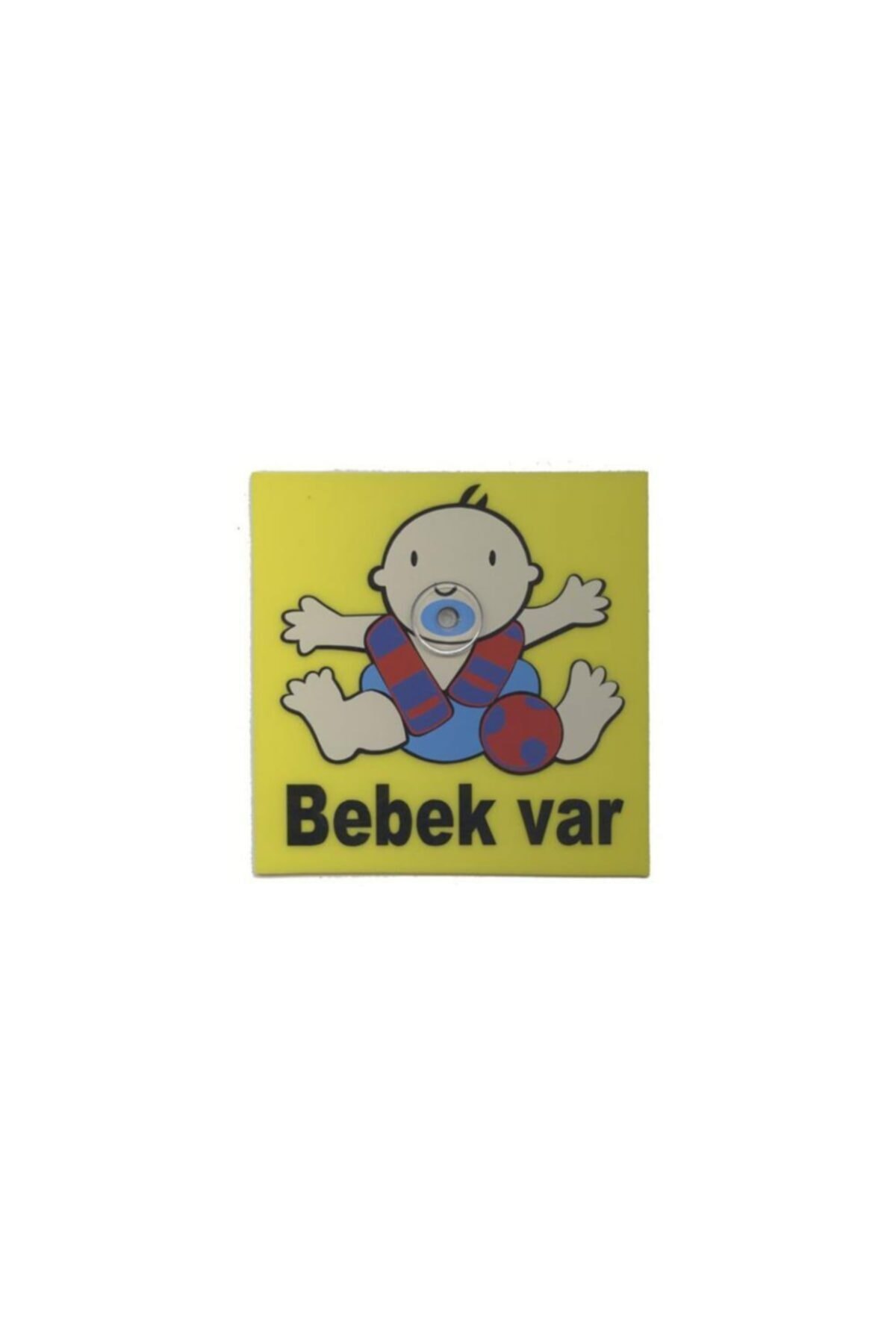 Loggia Emzikli Arabada Bebek Var Vantuzlu Levha Bordo Mavi