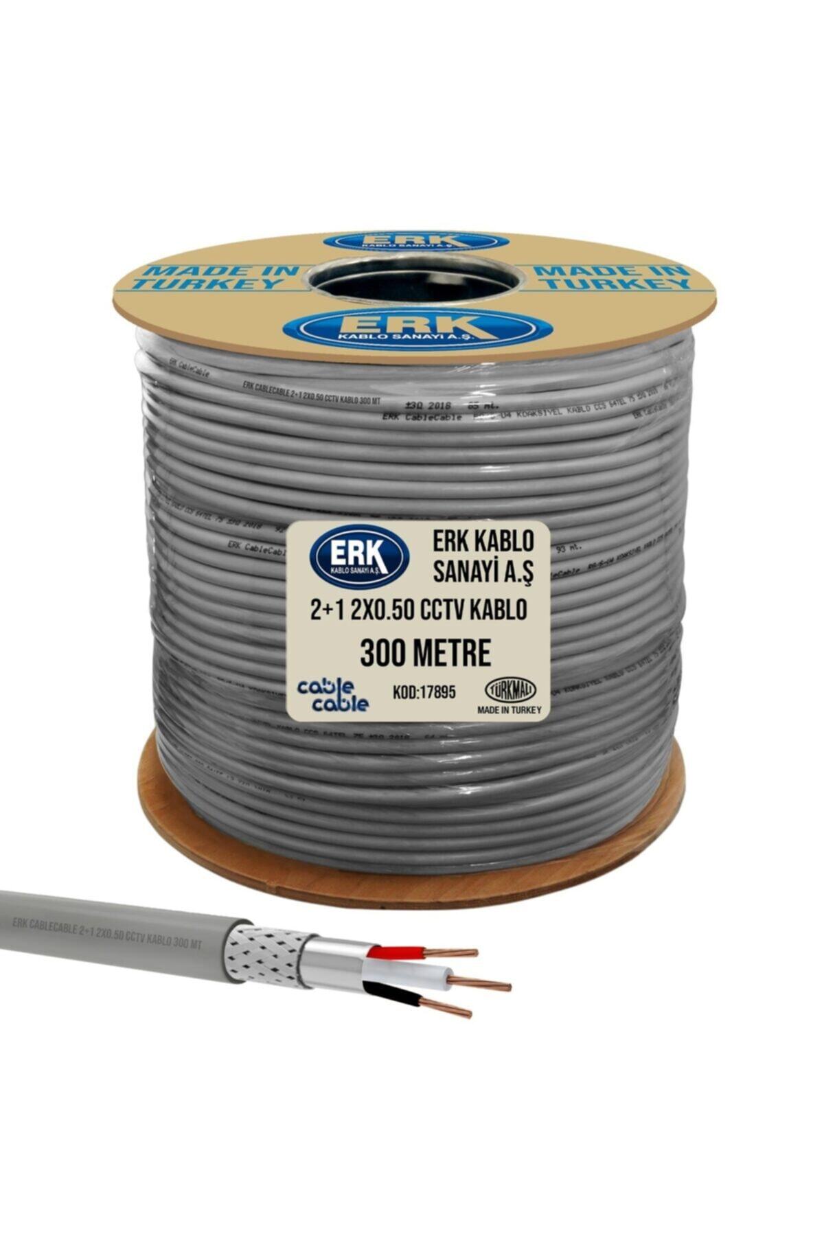 CABLEMASTER Kamera Kablosu 2 1 Cctv 0.50 300mt Erk Yerli