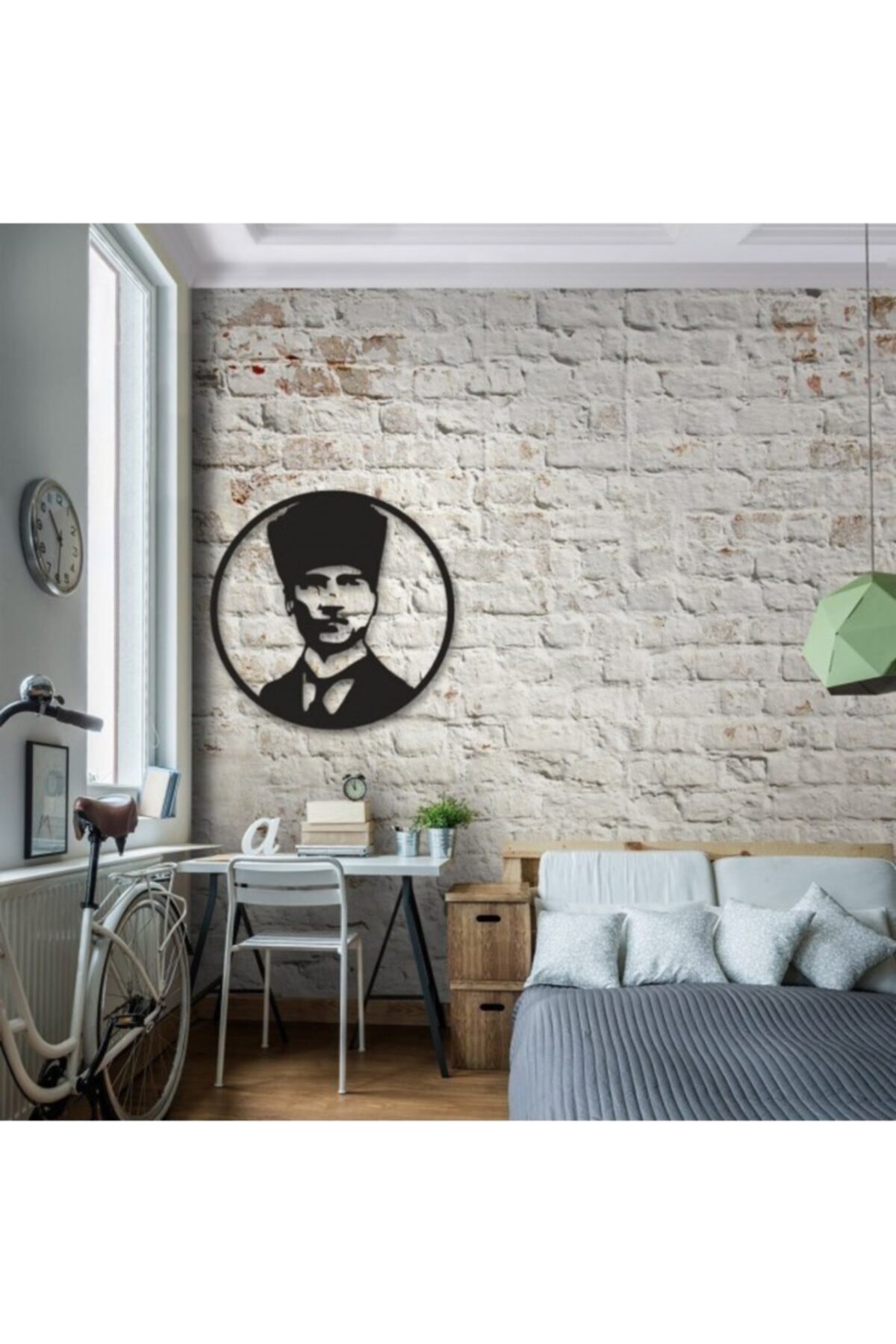 DekArt Home Atatürk - Metal Tablo - Duvar Dekoru