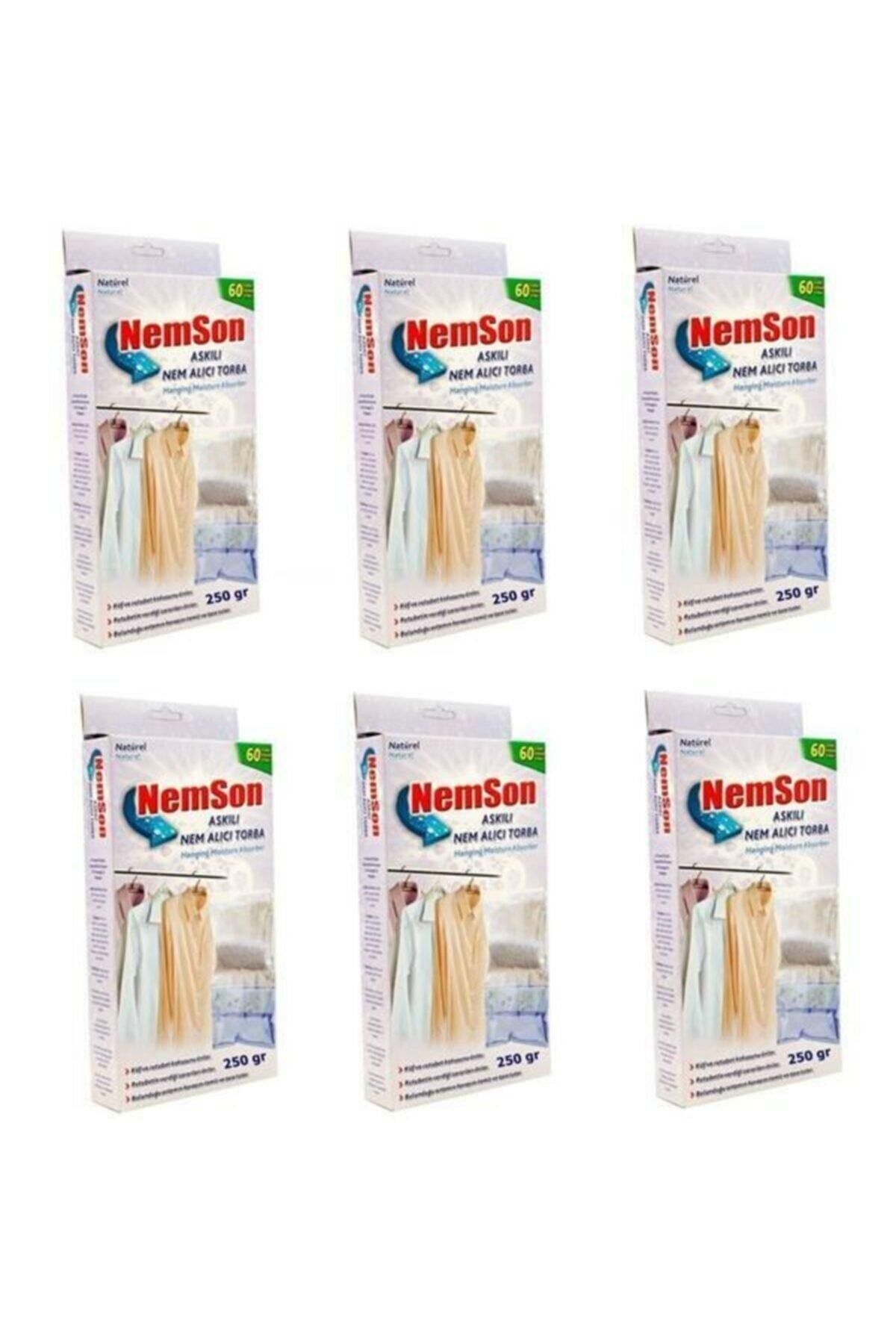 GBMOTION Nem Alıcı Koku Küf Giderici Dolap Içi Askılık 250 Gr 6 Adet