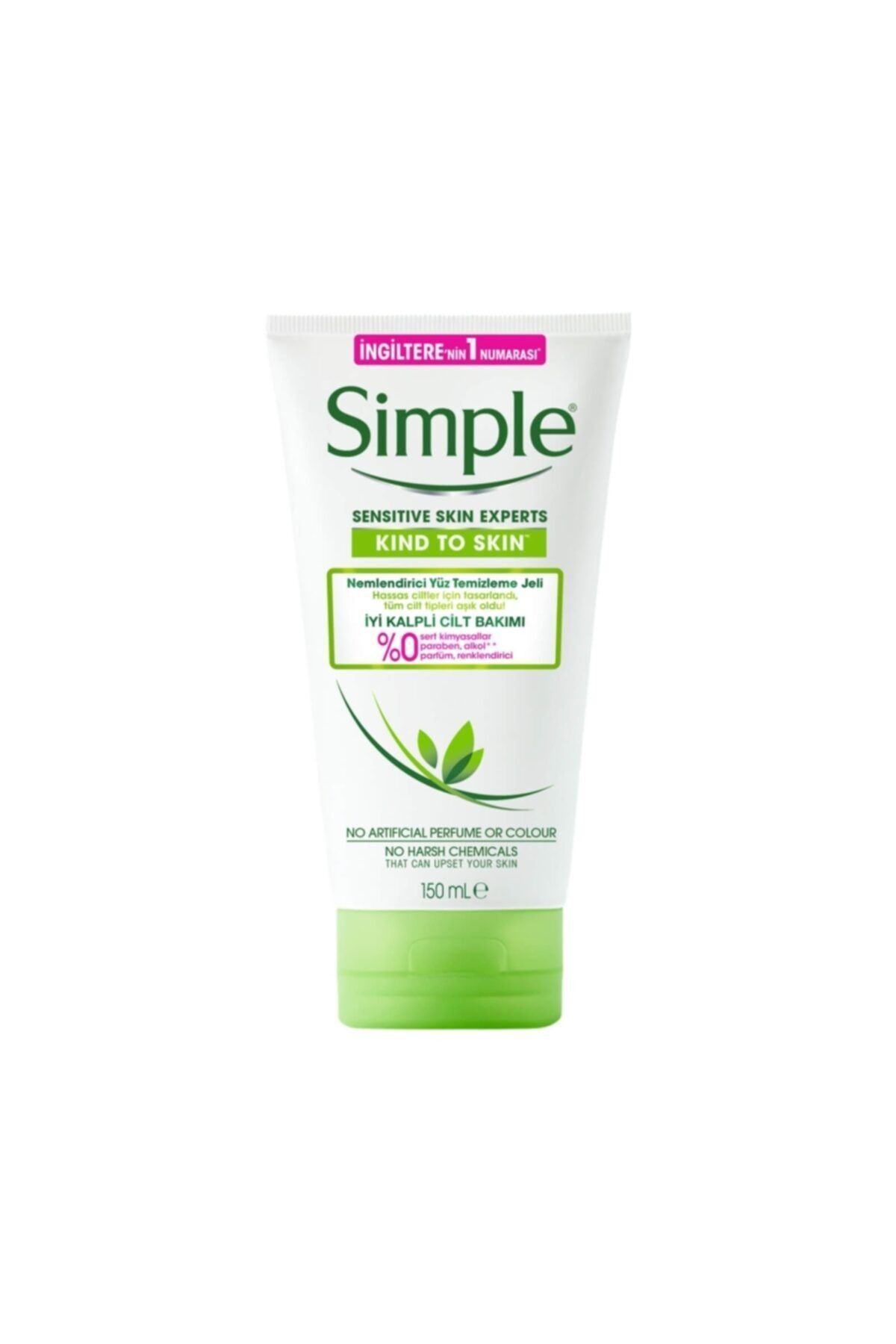 Simple Nemlendirici Yüz Temizleme Jeli 150 ml
