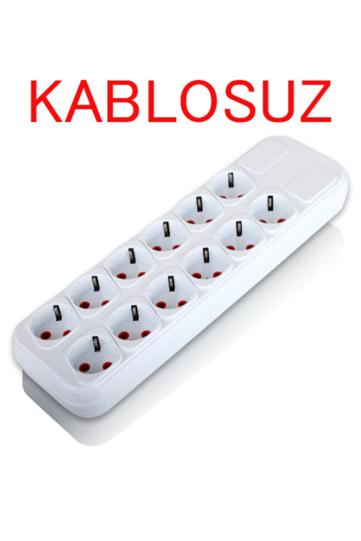FETİH Kablosuz Grup Çoklu Priz 12 Li Topraklı Ft.12-00 D