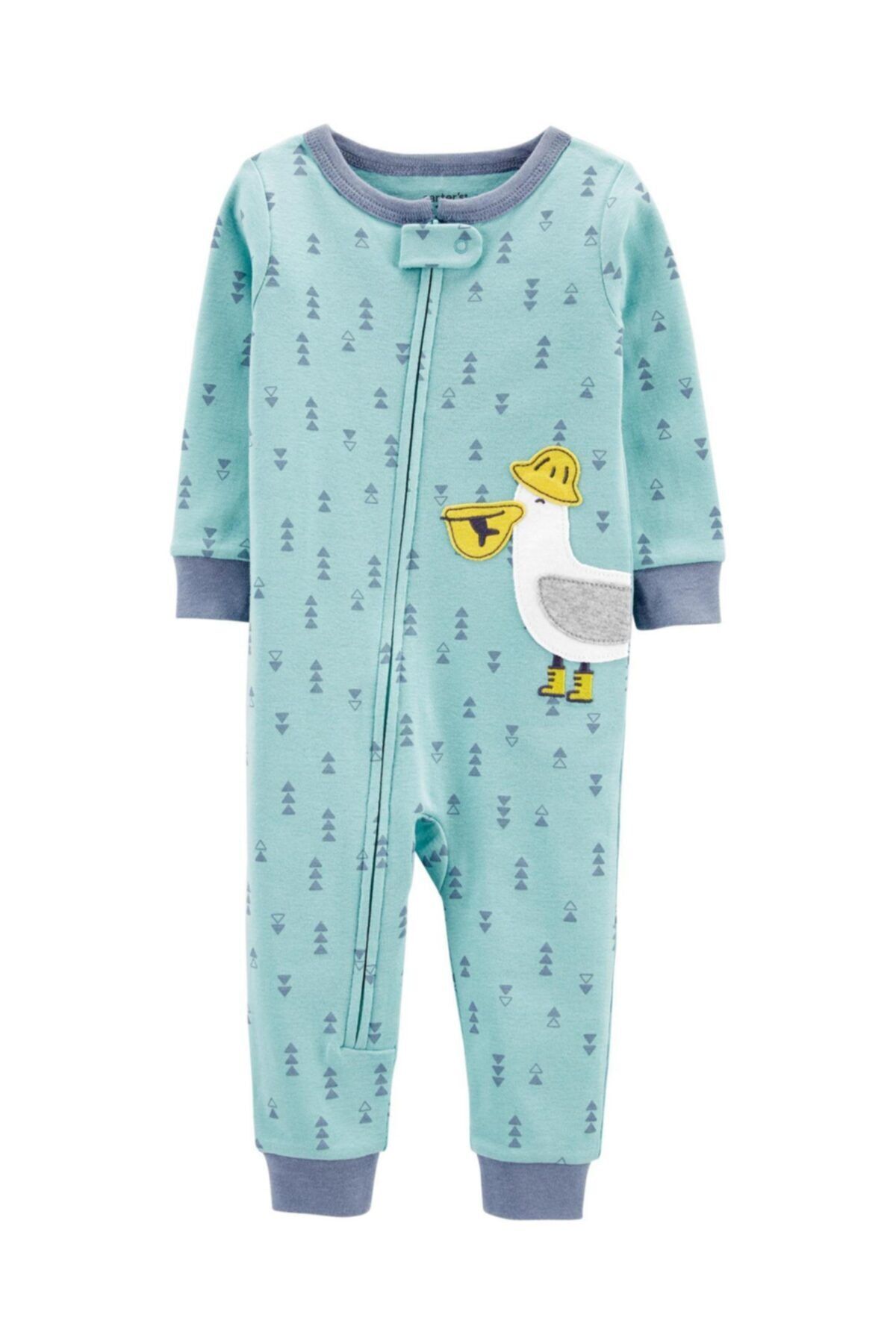 Carter's Erkek Bebek Tekli Pijama Tulum