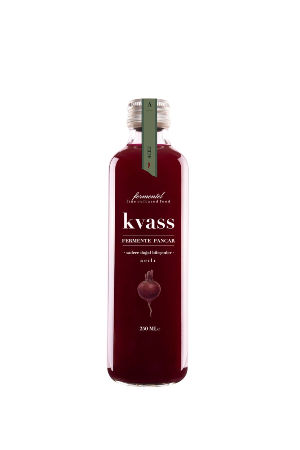 FERMENTEL x 2200 Kvass Acılı - Fermente Pancar ( Bir Kolide 20 Şişe . Hepsi Acılı )
