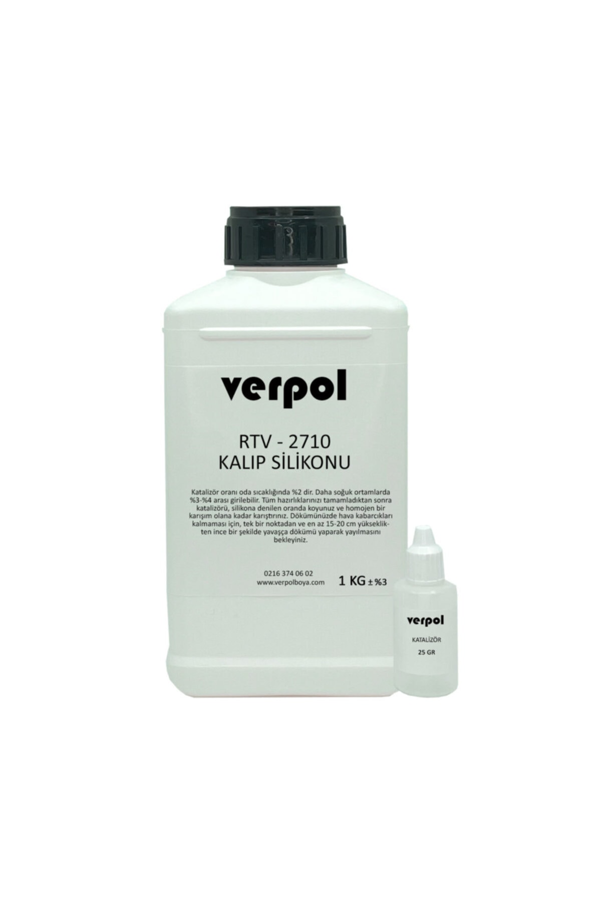 Verpol Rtv-2 Kalıp Silikonu 1.sınıf- 1 Kg Pembe