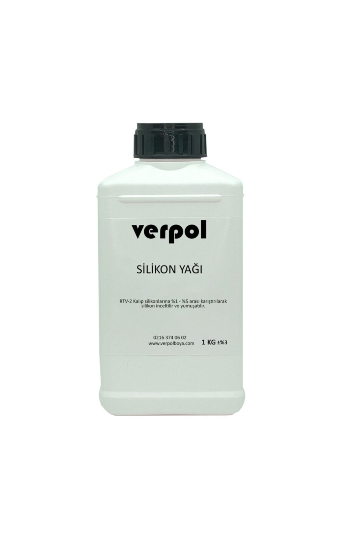 Verpol Silikon Yağı  Rtv Kalıp Silikonu Incelticisi - 1 Kg