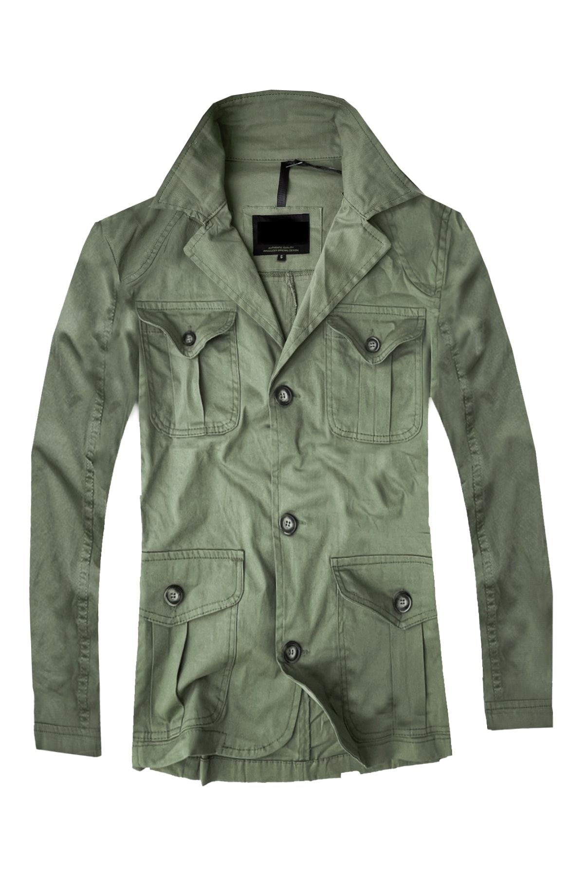 alaska the last frontier Slim Fit Baharlık Ince Pamuk Trençkot Ceket