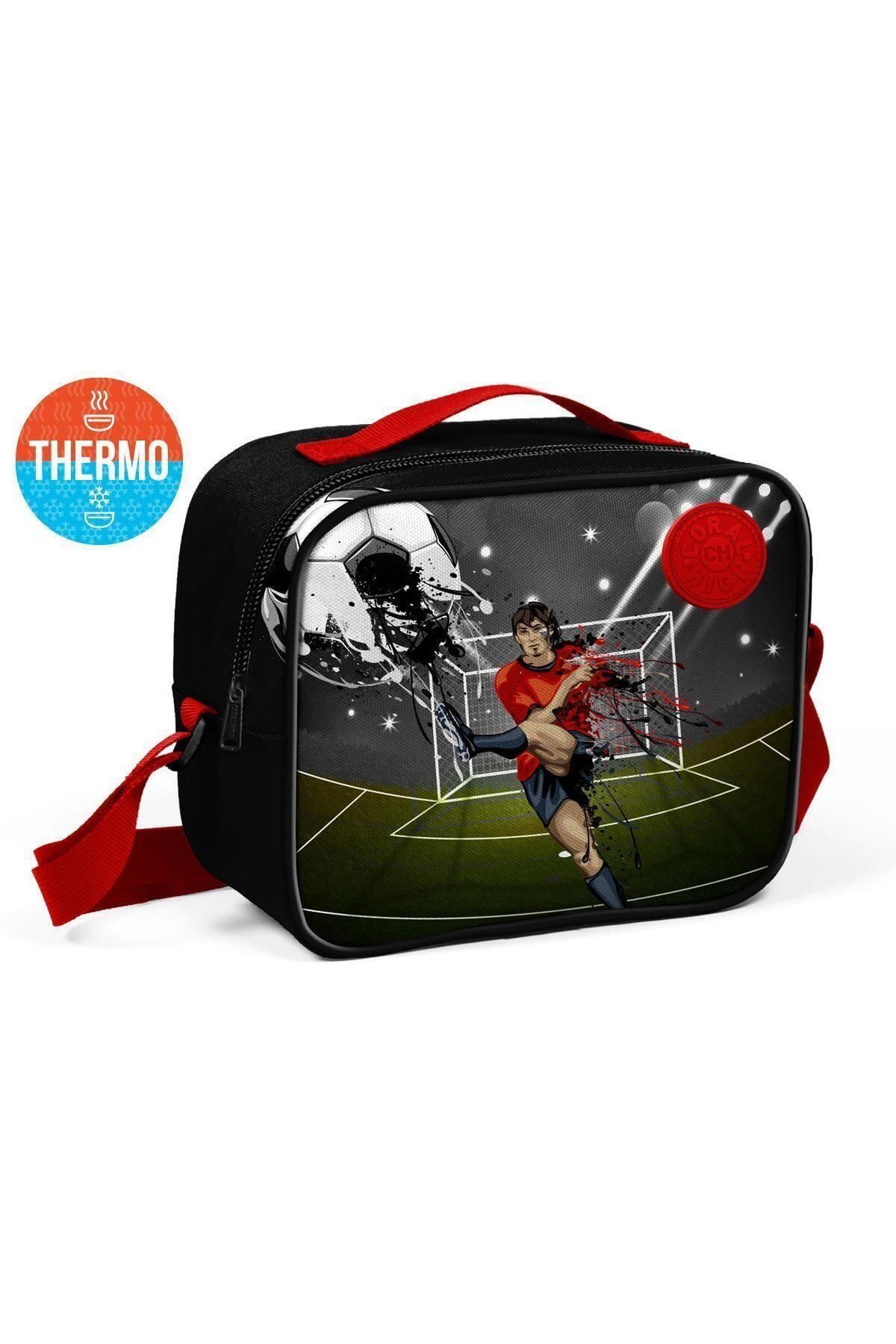 Coral High Siyah Kids Futbollu Thermo Beslenme Çantası 22890