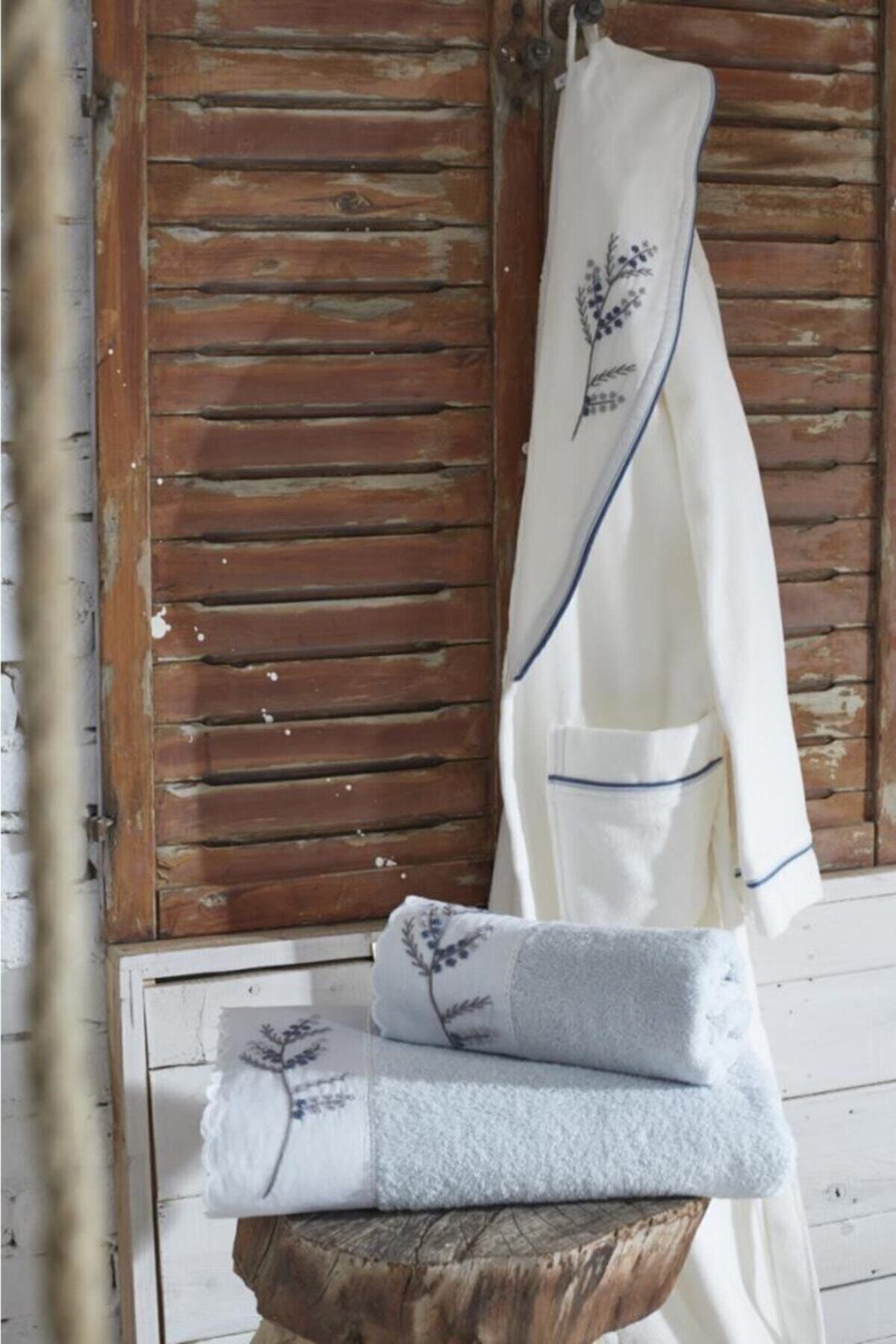 Ecocotton Kadın Organik Pamuk Small Bornoz