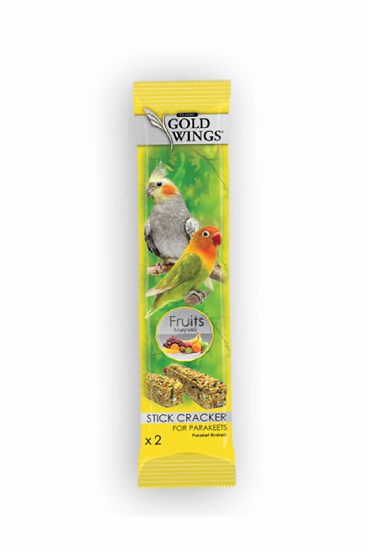 Gold Wings Gwc Meyveli Paraket Sultan Cennet Papağanı Krakeri 2'li
