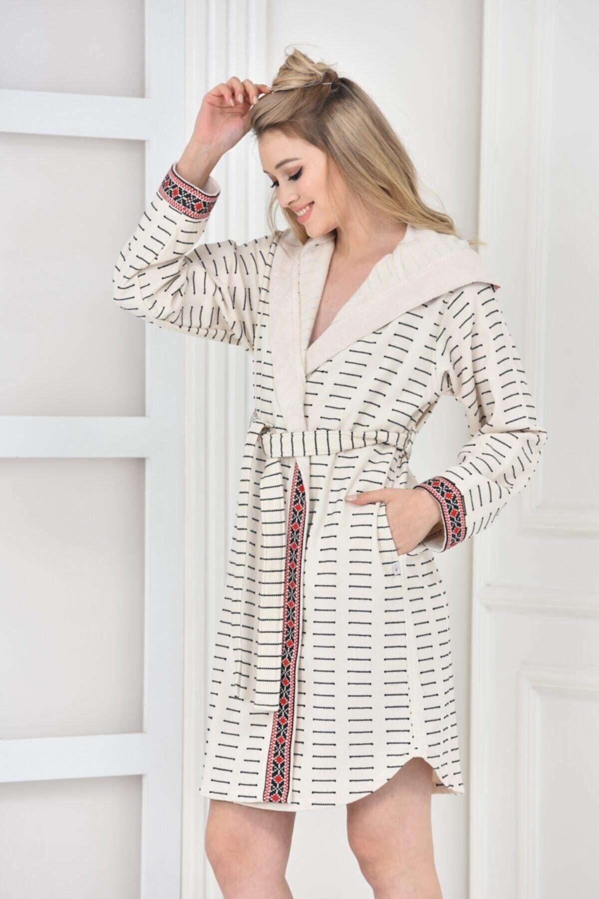 Ecocotton Organik Bornoz Laodikeia Kadın Xl