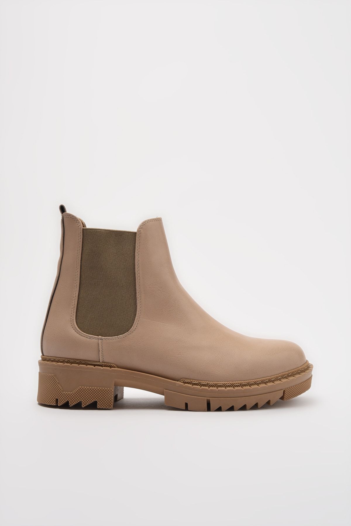 Yaya by Hotiç Kadın Naturel Bot & Bootie 01BOY222230A330
