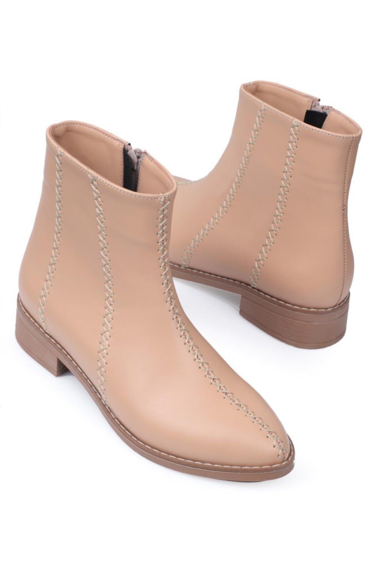 Capone Outfitters Capone Yandan Fermuarlı Bot