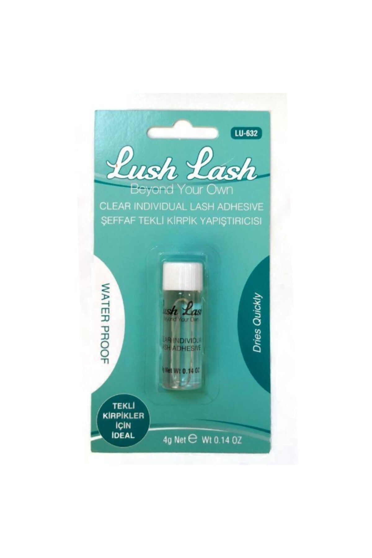 Lush Lash Marka Takma Tekli Kirpik Yapıştırıcı Saydam 4 G Lu-632