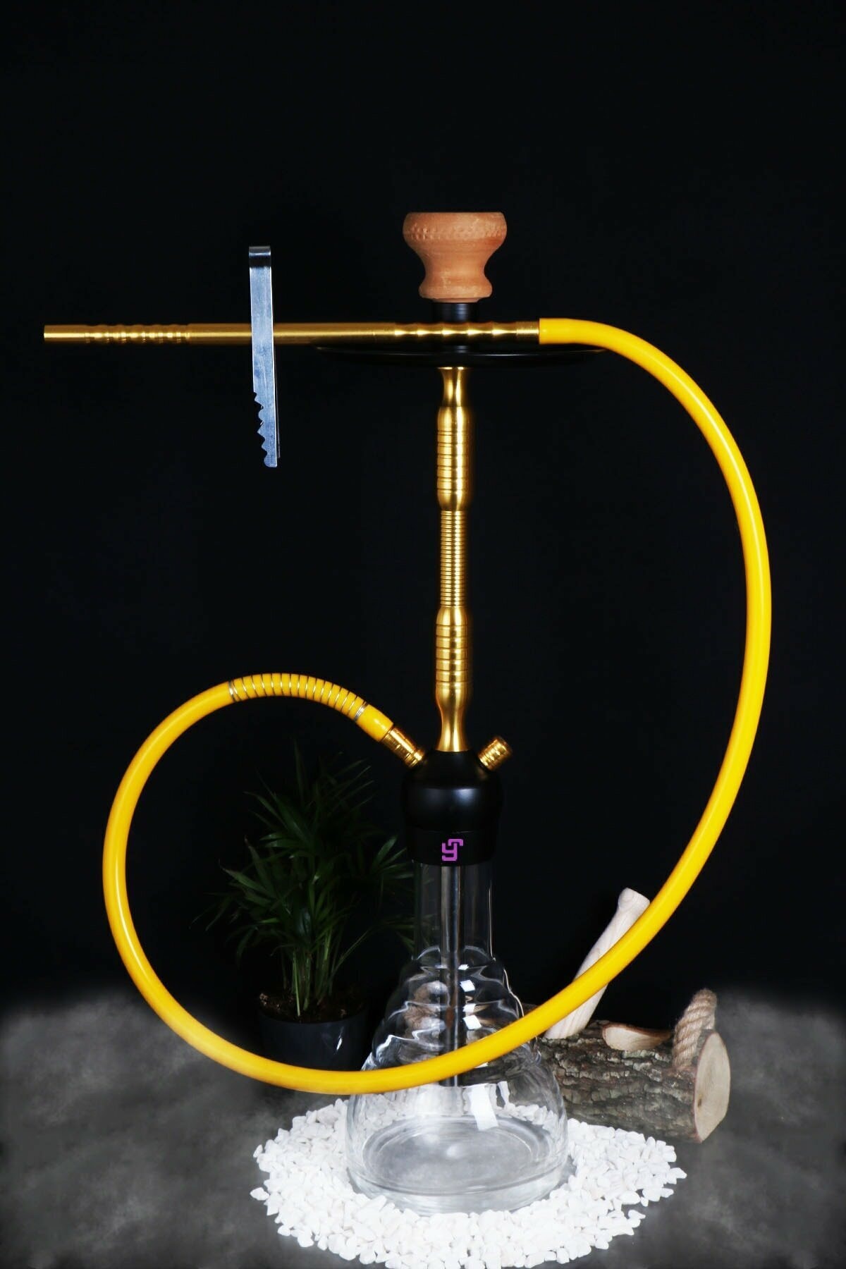 CTR SHOPS Sarı Konya Nargile Takımı Yt-konya-sarı