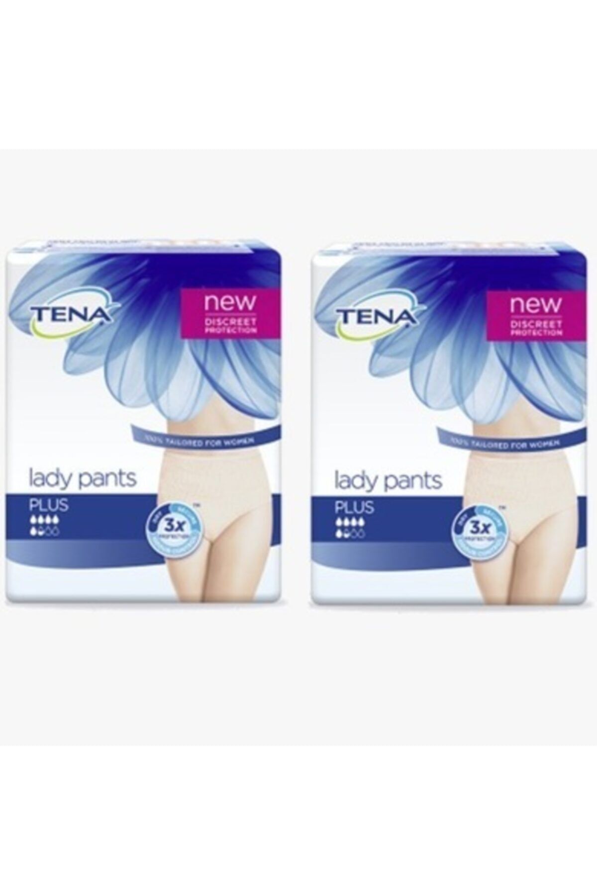 TENA Lady Plus Medium Emici Külot Kadın Hasta Bezi 30 Lu 2 Paket
