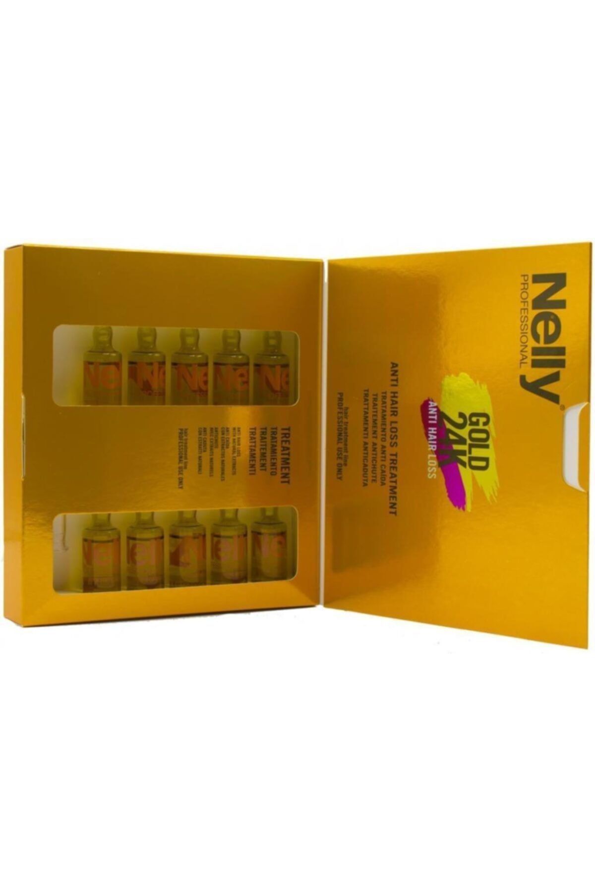 Nelly Gold 24k Serum Dökülme Karşıtı 10'lu Ampul